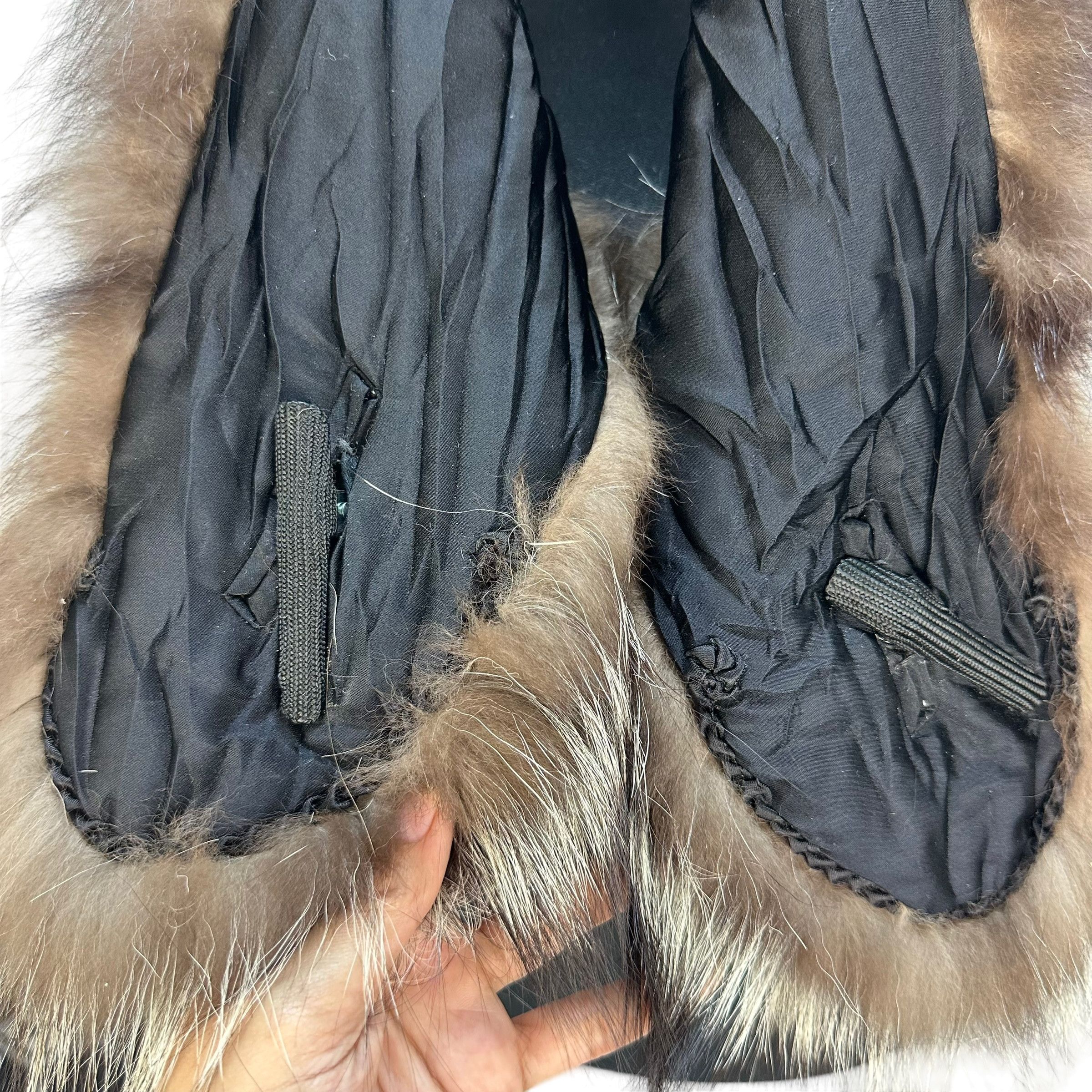 Sagafurs SAGA FOX TRIM BESATZ GARNITURE SHAWL COLLAR WRAP #8941-041 Size ONE SIZE - 4 Thumbnail