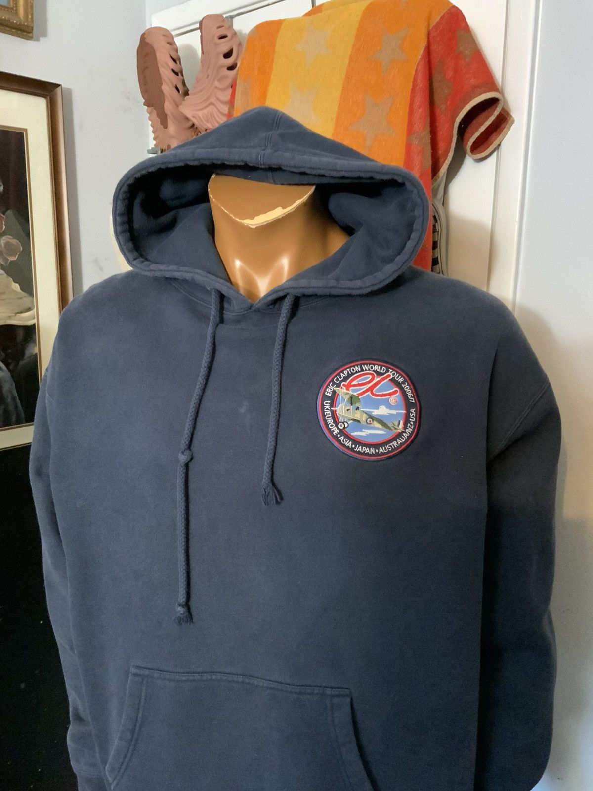 Other Eric Clapton 2006/07 World Tour Official Merch Hoodie Size US XL / EU 56 / 4 - 11 Thumbnail