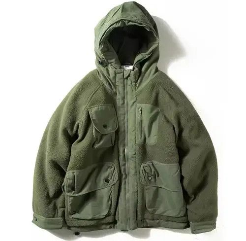 Other Streetwear Outdoor Fleece Cargo Multi Pockets Coat Jacket Size US XL / EU 56 / 4 - 2 Thumbnail