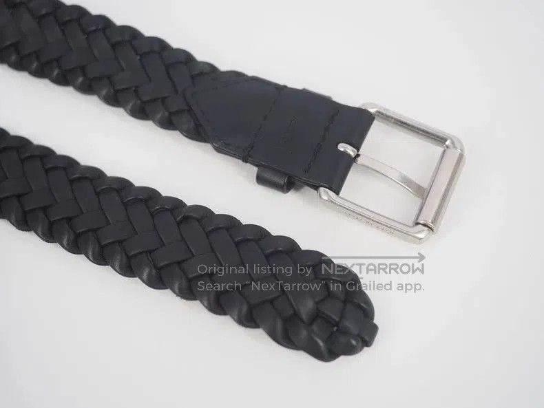 Bottega Veneta Bottega Veneta Intreccio Woven Leather Belt. Size ONE SIZE - 3 Thumbnail