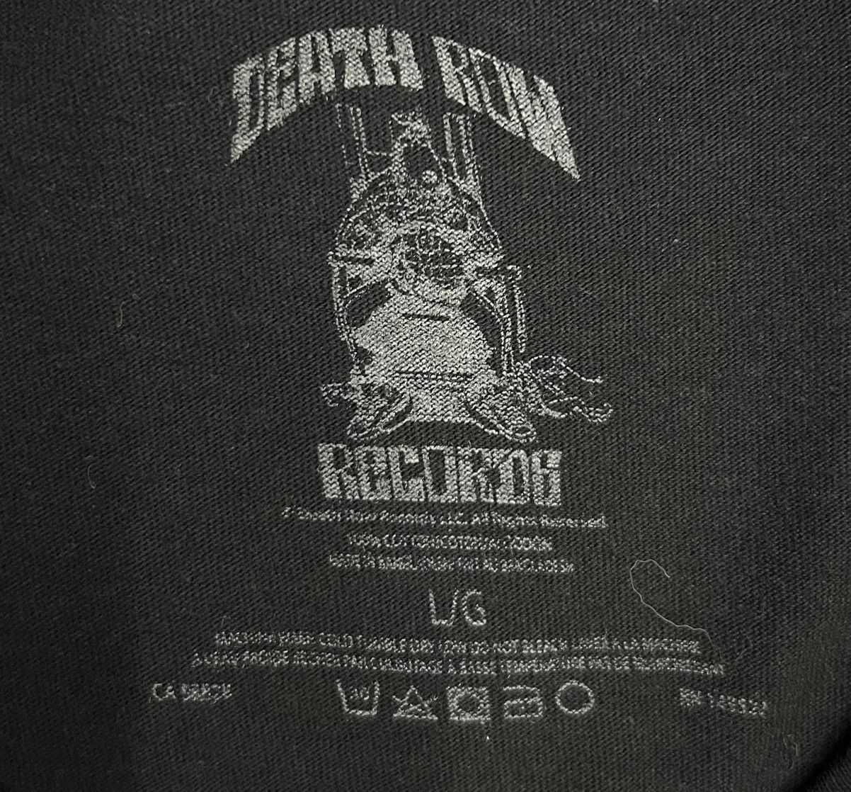 Band Tees × Death Row Records Death Row Records Purple Kush Inmate Oversized Rap Tee Size US L / EU 52-54 / 3 - 6 Thumbnail