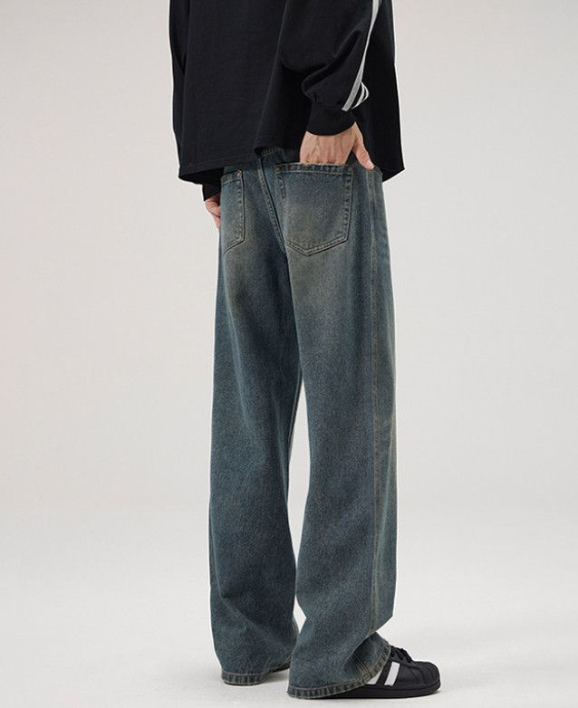 Japanese Brand American retro high street flared jeans for men Size US 32 / EU 48 - 5 Thumbnail