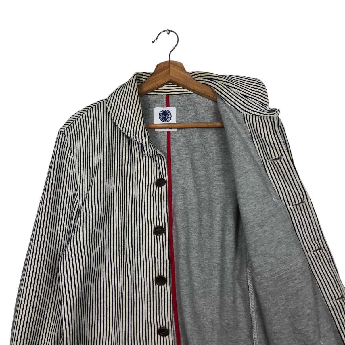Japanese Brand 📌Worker Hickory Chore Jacket The Finest Made Issey Miyake Size US L / EU 52-54 / 3 - 12 Thumbnail