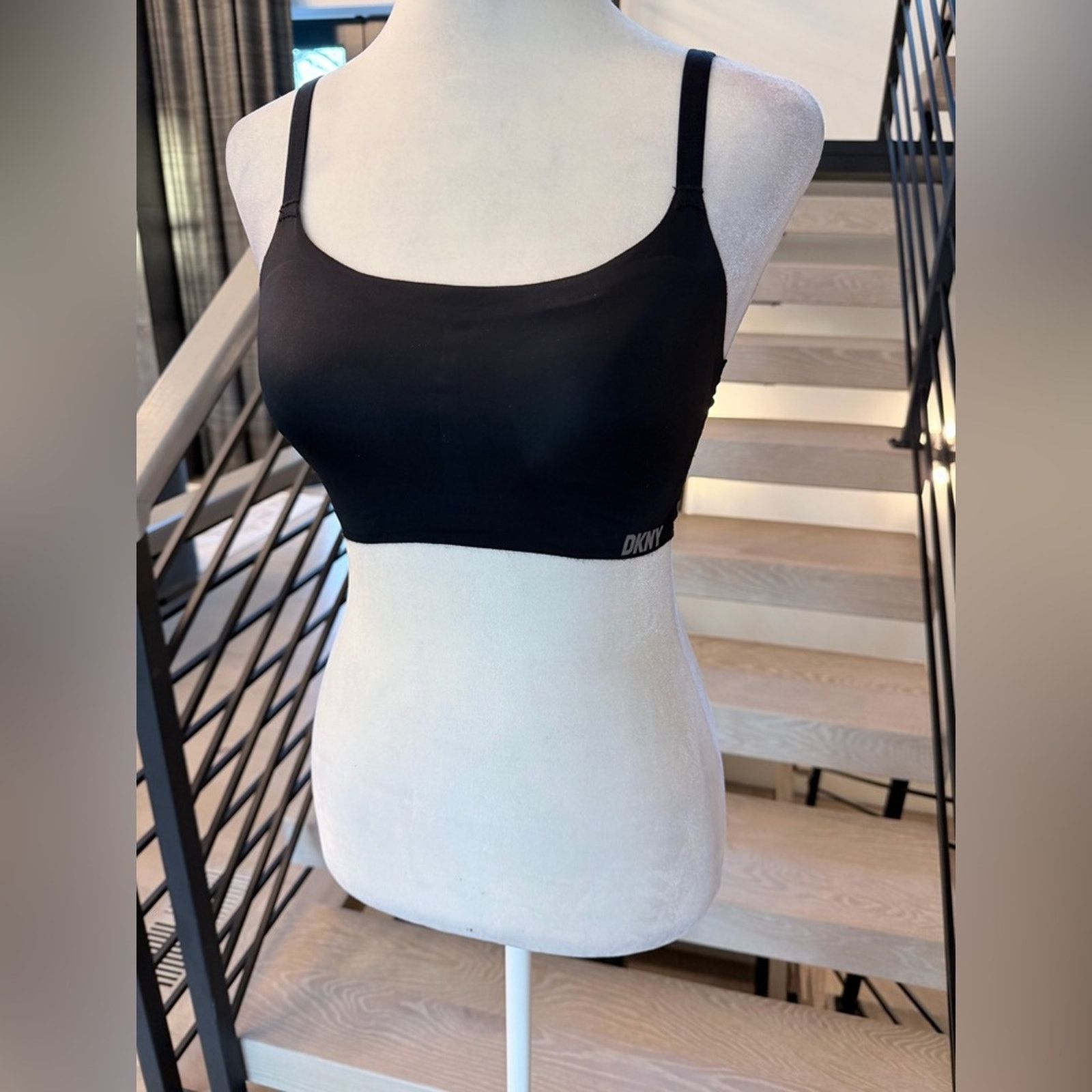 DKNY New DKNY Black Seamless Comfort Bra size S Size ONE SIZE - 1 Thumbnail