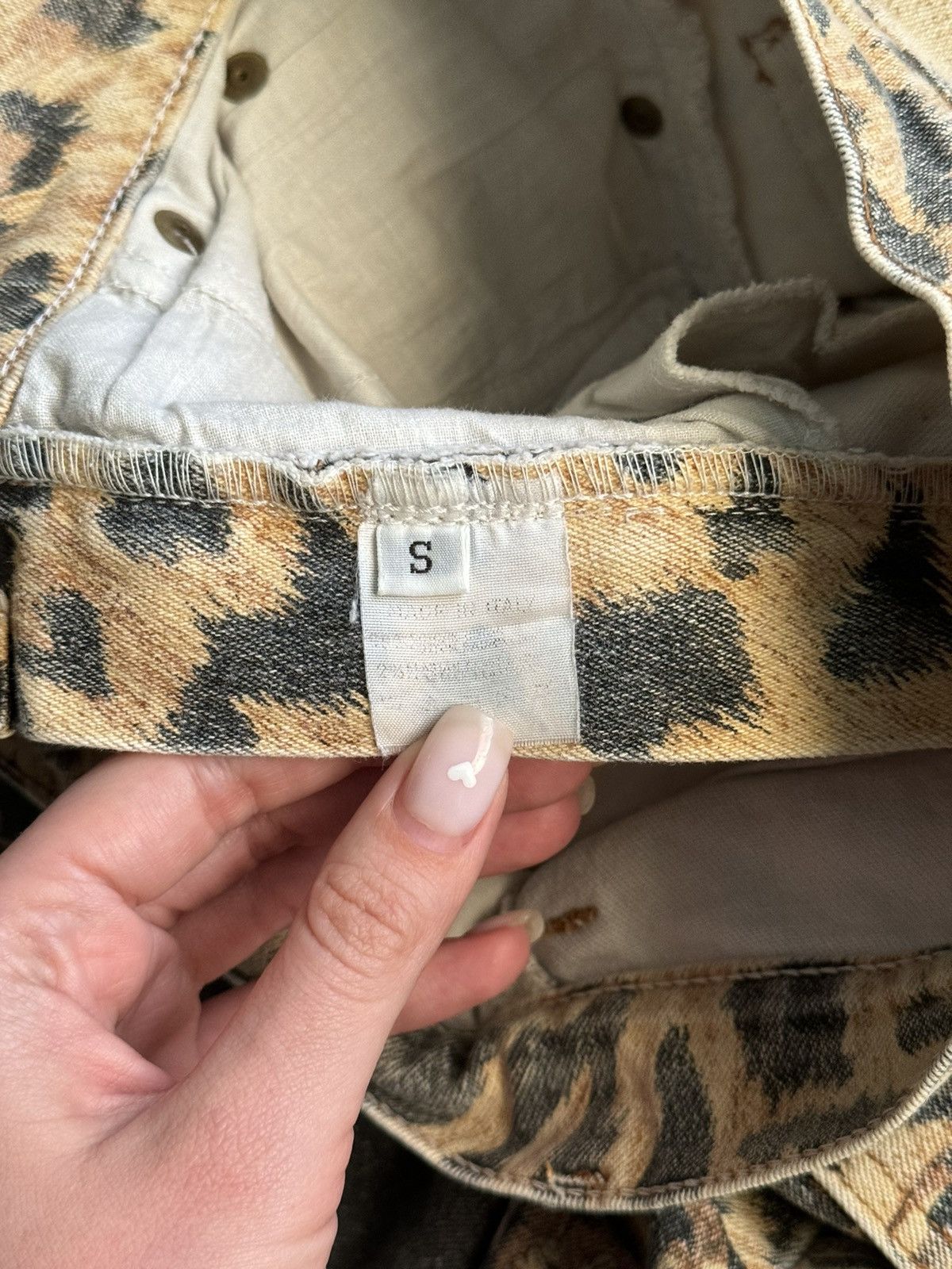 Just Cavalli × Roberto Cavalli Roberto Cavalli 90s archive golden chains leopard Jeans Size 25" / US 0 / IT 36 - 7 Thumbnail