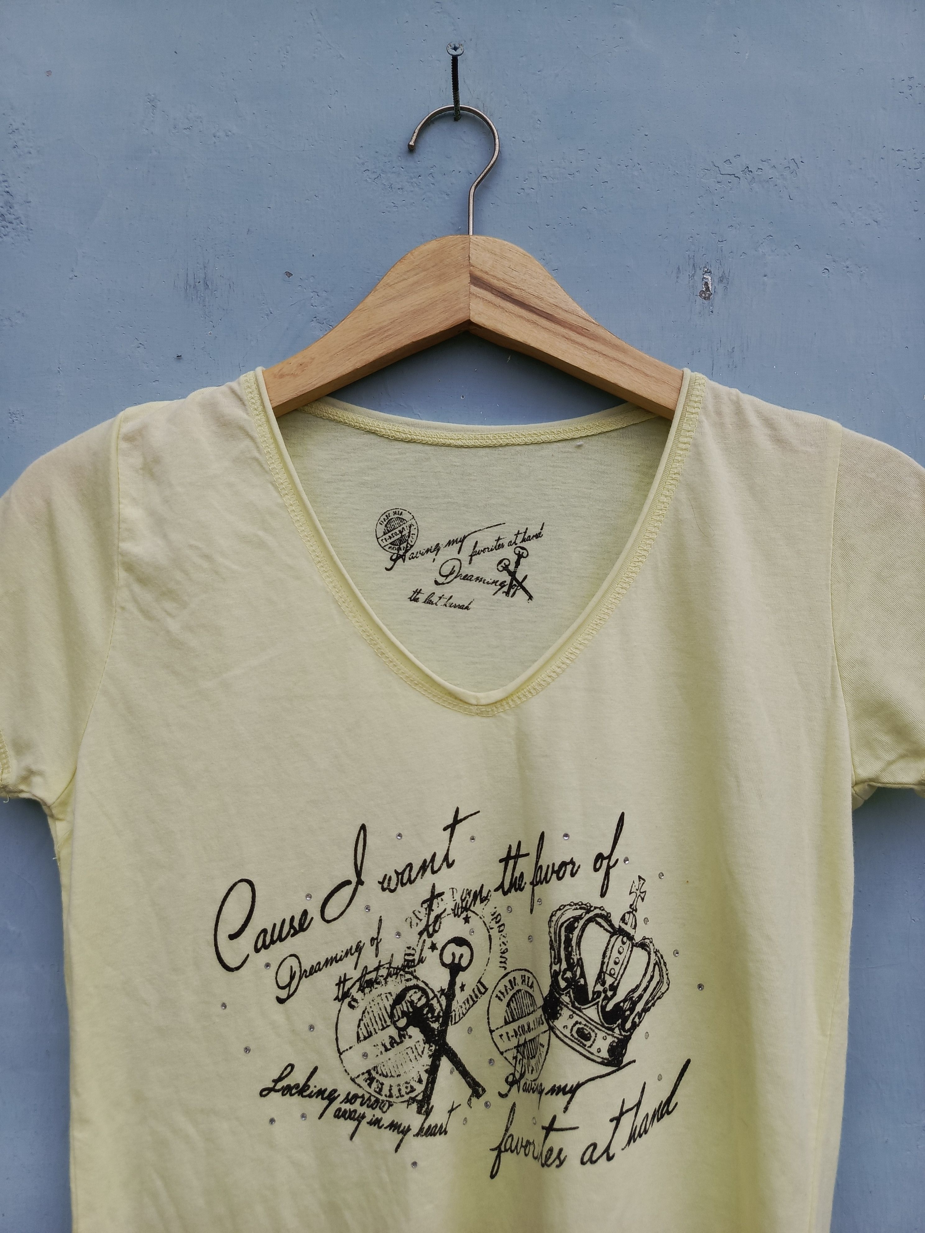 Japanese Brand Art text print t-shirts Size L / US 10 / IT 46 - 5 Thumbnail