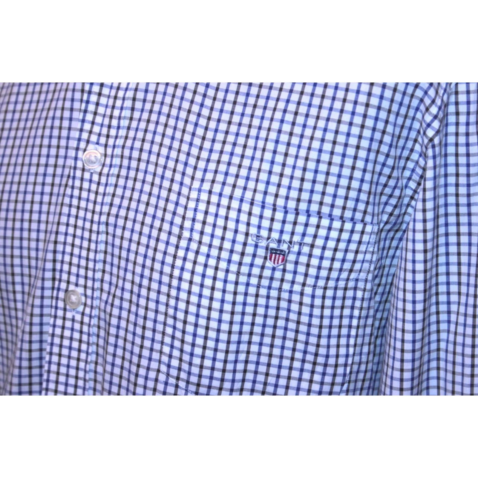 Gant GANT Heritage Pinpoint mens shirt Size M E-Z fit Multicoloured Button-Up Collared Long Sleeve Casual Shirts Mens Size US M / EU 48-50 / 2 - 2 Thumbnail
