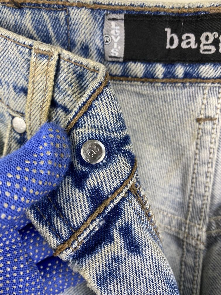 Levi's Vintage Clothing RARE Vintage Levis 90s Baggy Silvertab loosedirty distressed Size US 32 / EU 48 - 5 Thumbnail