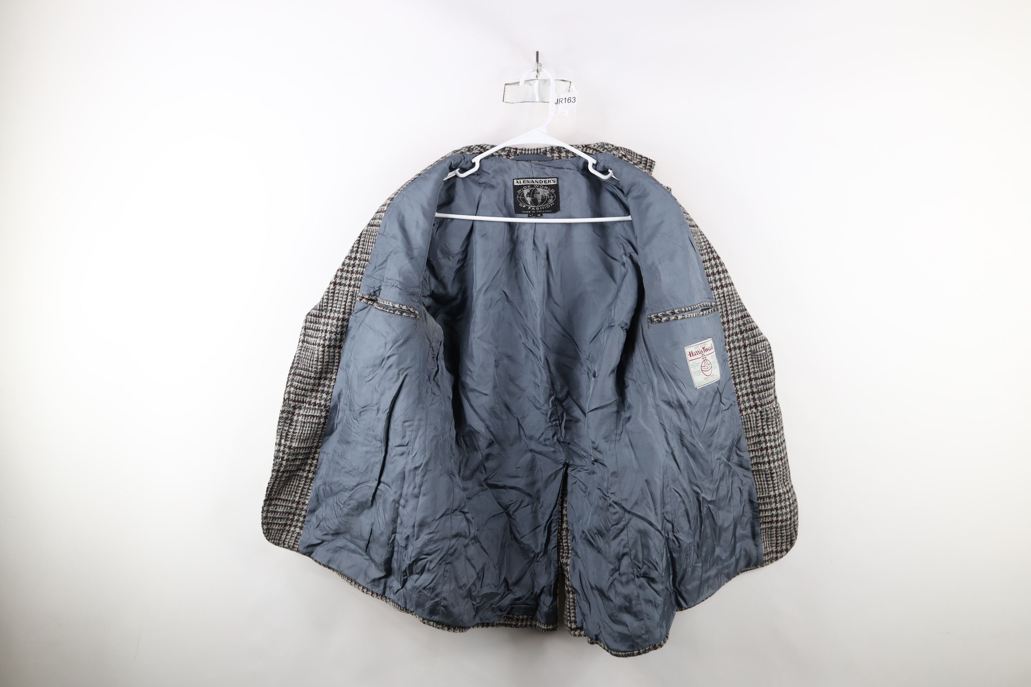 Vintage Vintage 70s Rockabilly Tweed Houndstooth Sport Coat Jacket Size US XL / EU 56 / 4 - 8 Thumbnail