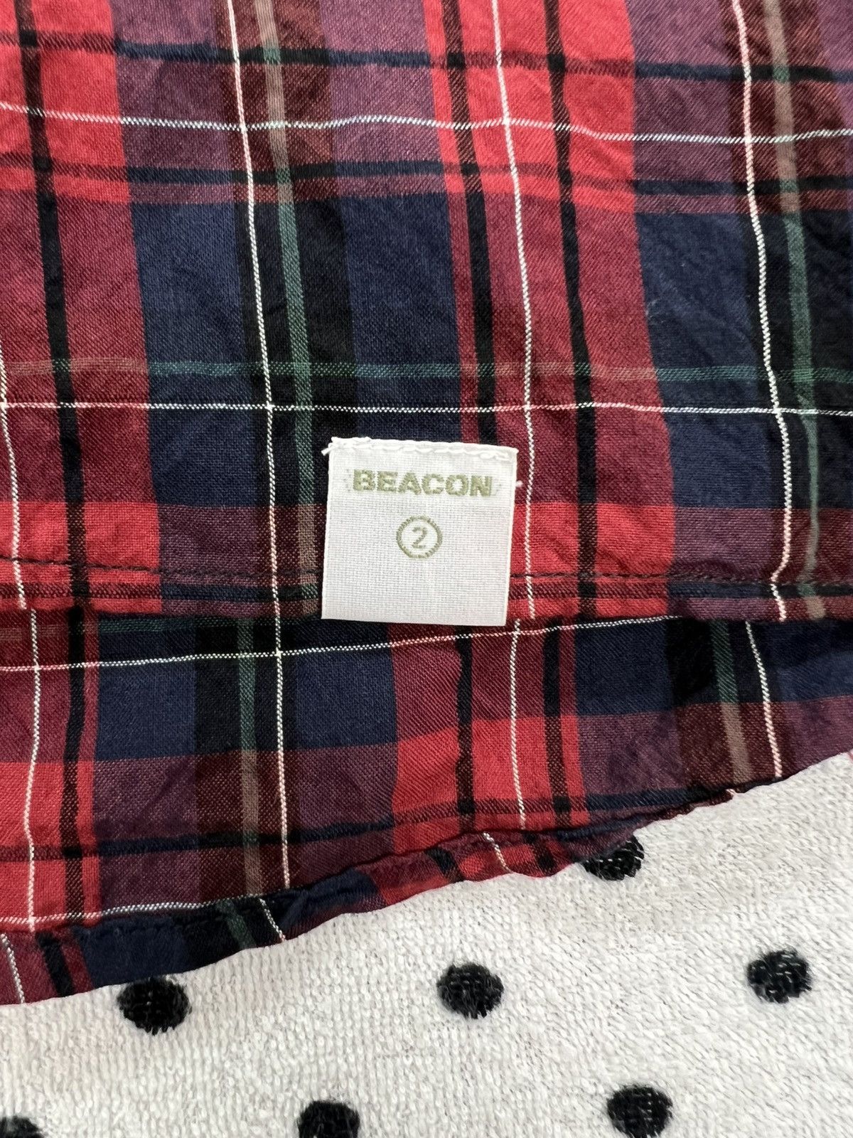 Kolor Kolor Beacon Reconstructed Plaid Shirt Size US S / EU 44-46 / 1 - 8 Thumbnail