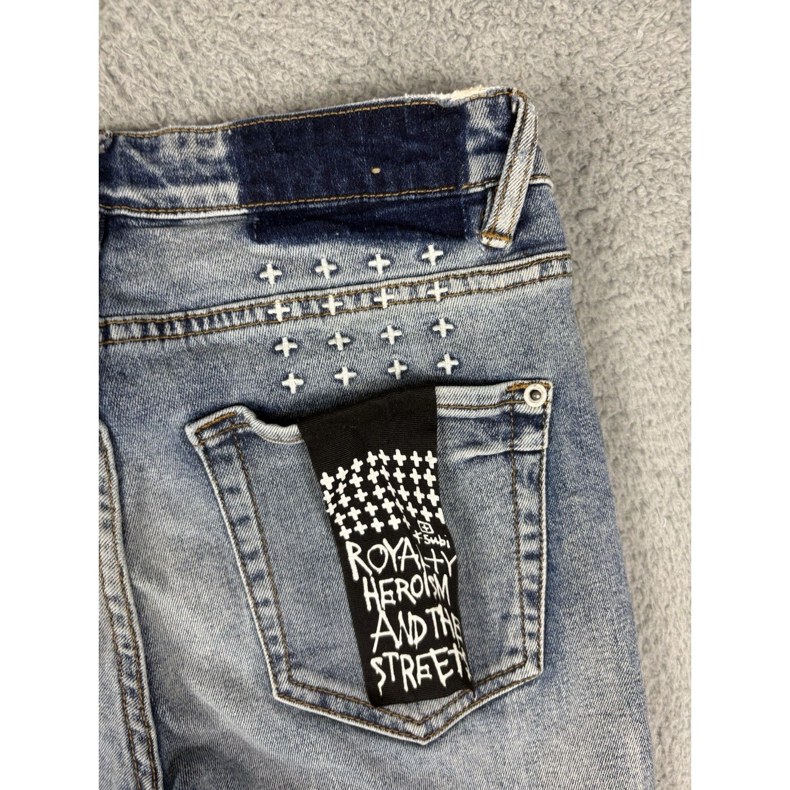 Ksubi Ksubi Van Winkle Jeans Men’s 30 Fits 29 Blue Grunge M Metal Size US 29 - 7 Thumbnail