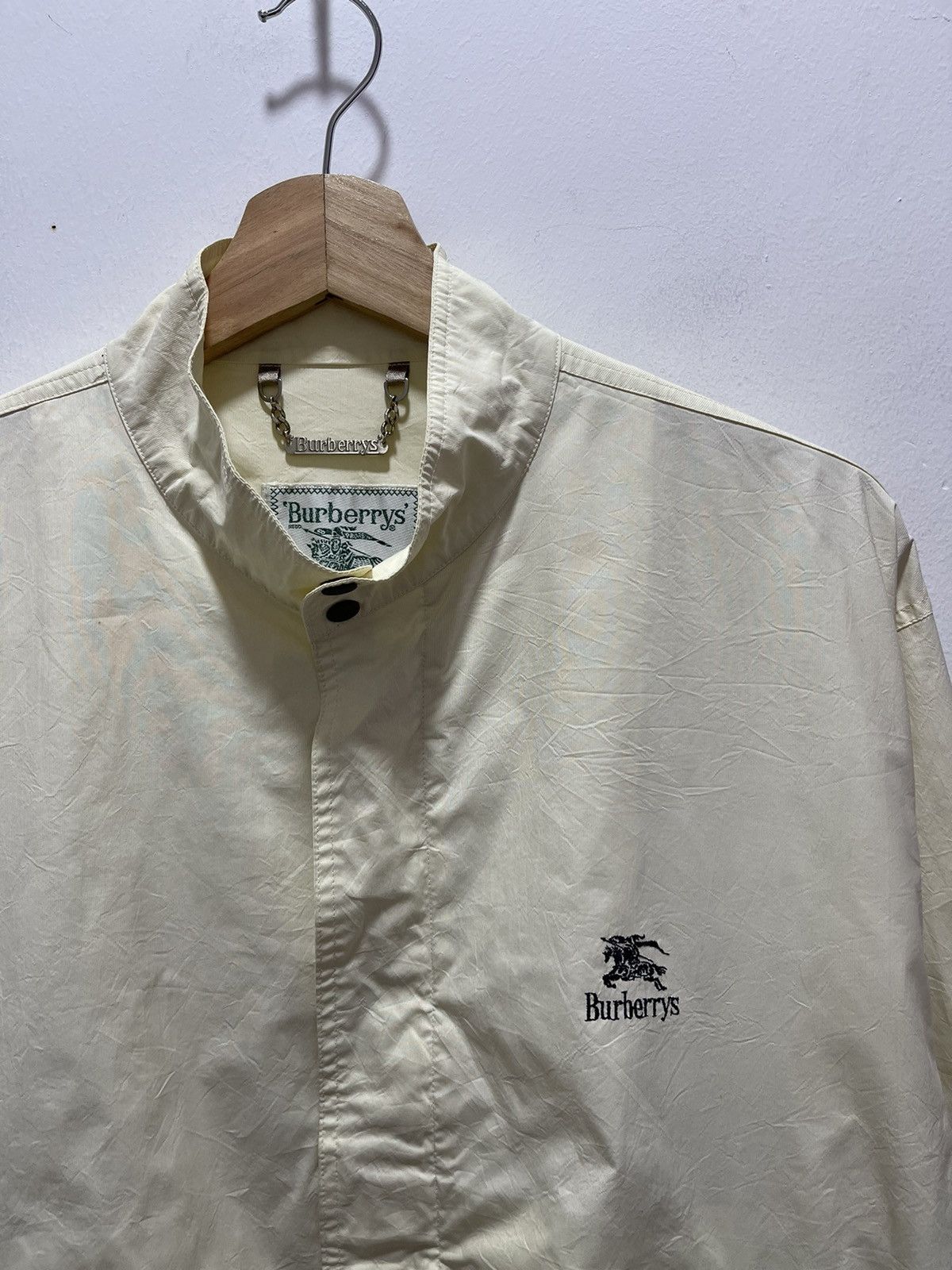 Burberry × Vintage VINTAGE BURBERRY LOGO EMBROIDERY LIGHT JACKET Size US S / EU 44-46 / 1 - 2 Thumbnail