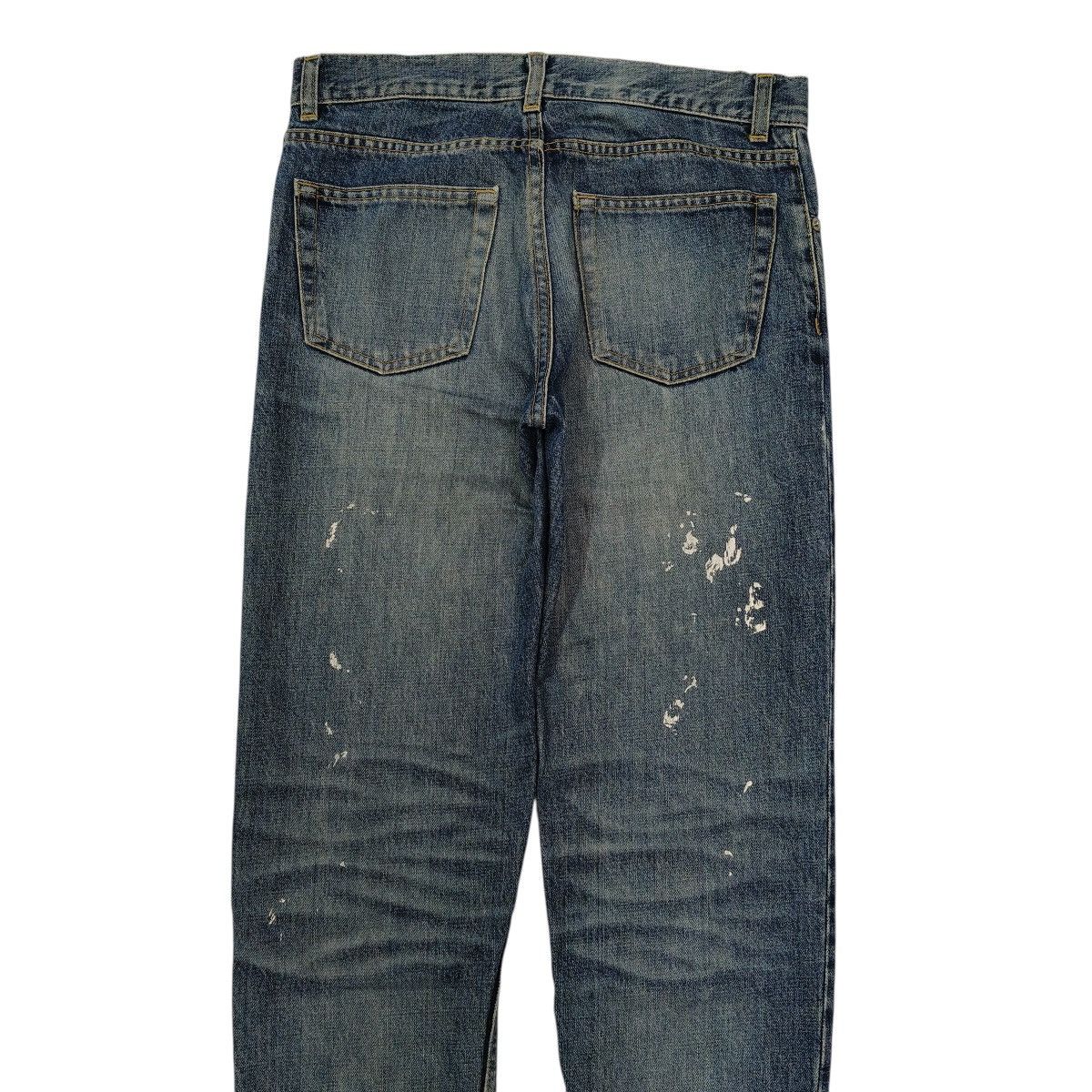 Helmut Lang Vintage Y2K Helmut Lang Paint Splatter Classic Cut Jeans Size US 29 - 4 Thumbnail