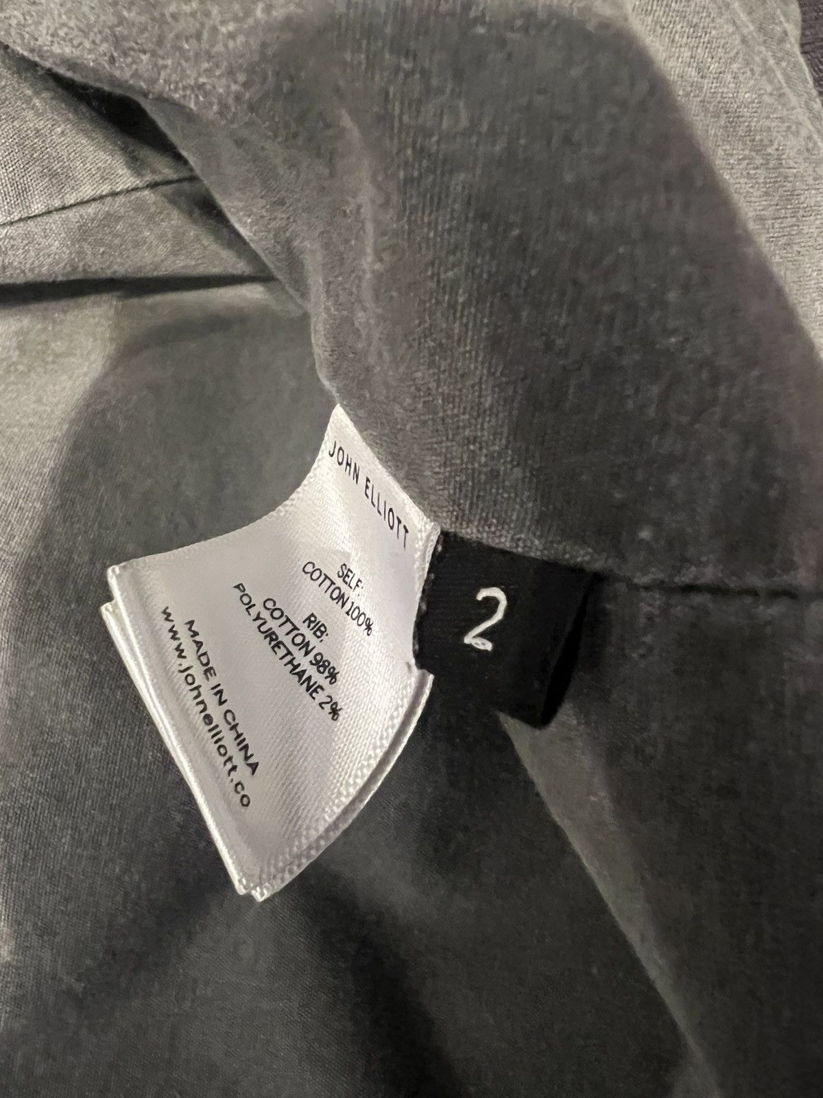 John Elliott Paneled Flight Jacket - Washed Black Size US M / EU 48-50 / 2 - 8 Thumbnail