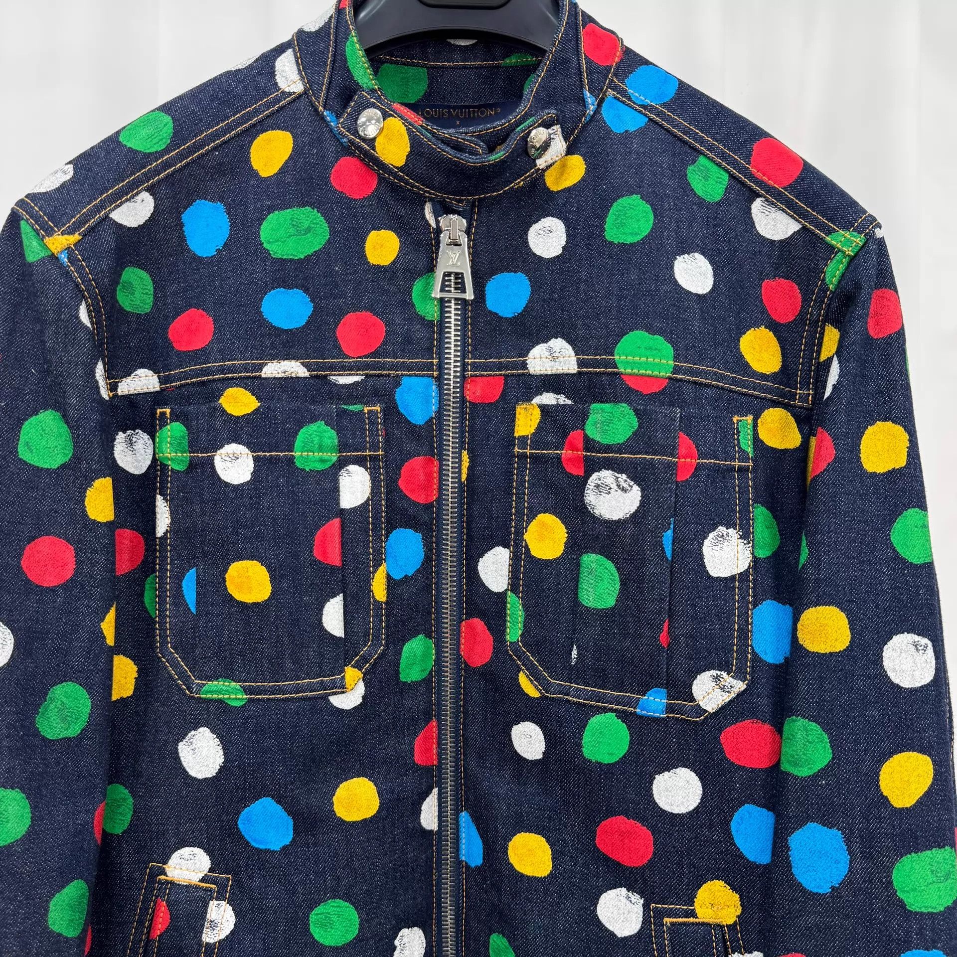 Louis Vuitton LV x Yayoi Kusama Polka Dot Monogram Denim Size 36 New Size XS / US 0-2 / IT 36-38 - 3 Thumbnail