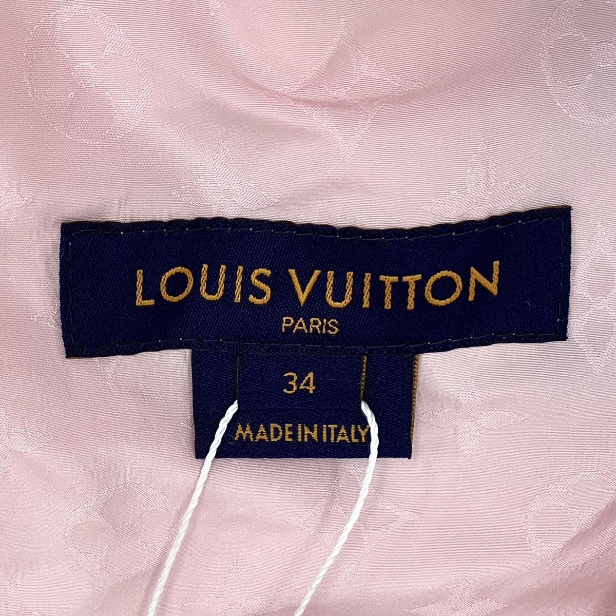 Louis Vuitton Louis Vuitton Pink Logo Old Flower Full Print Jacket Size XXS / US 00 / IT 34 - 5 Thumbnail