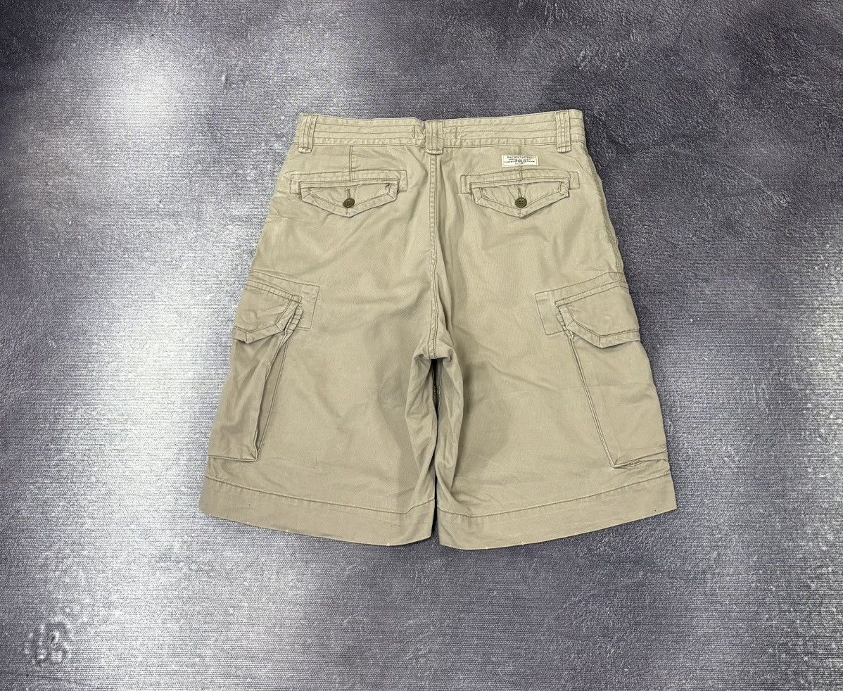Polo Ralph Lauren Vintage Polo Ralph Lauren Y2K Military Utility Cargo Shorts Size US 33 - 2 Thumbnail