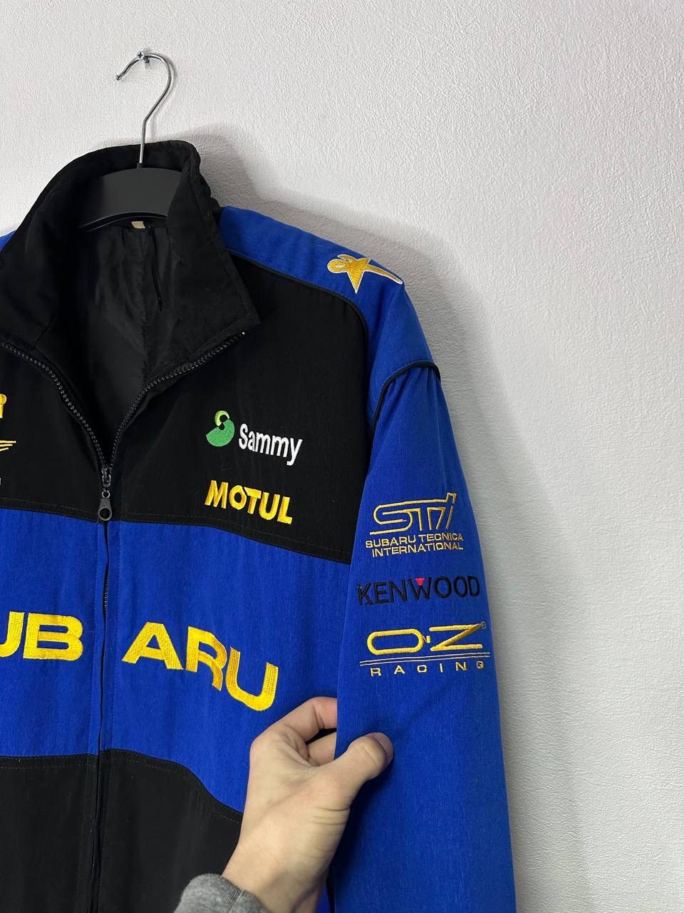 Formula 1 Subaru World Rally Team Vintage Racing Jacket Pirelli STI Size US XL / EU 56 / 4 - 4 Thumbnail