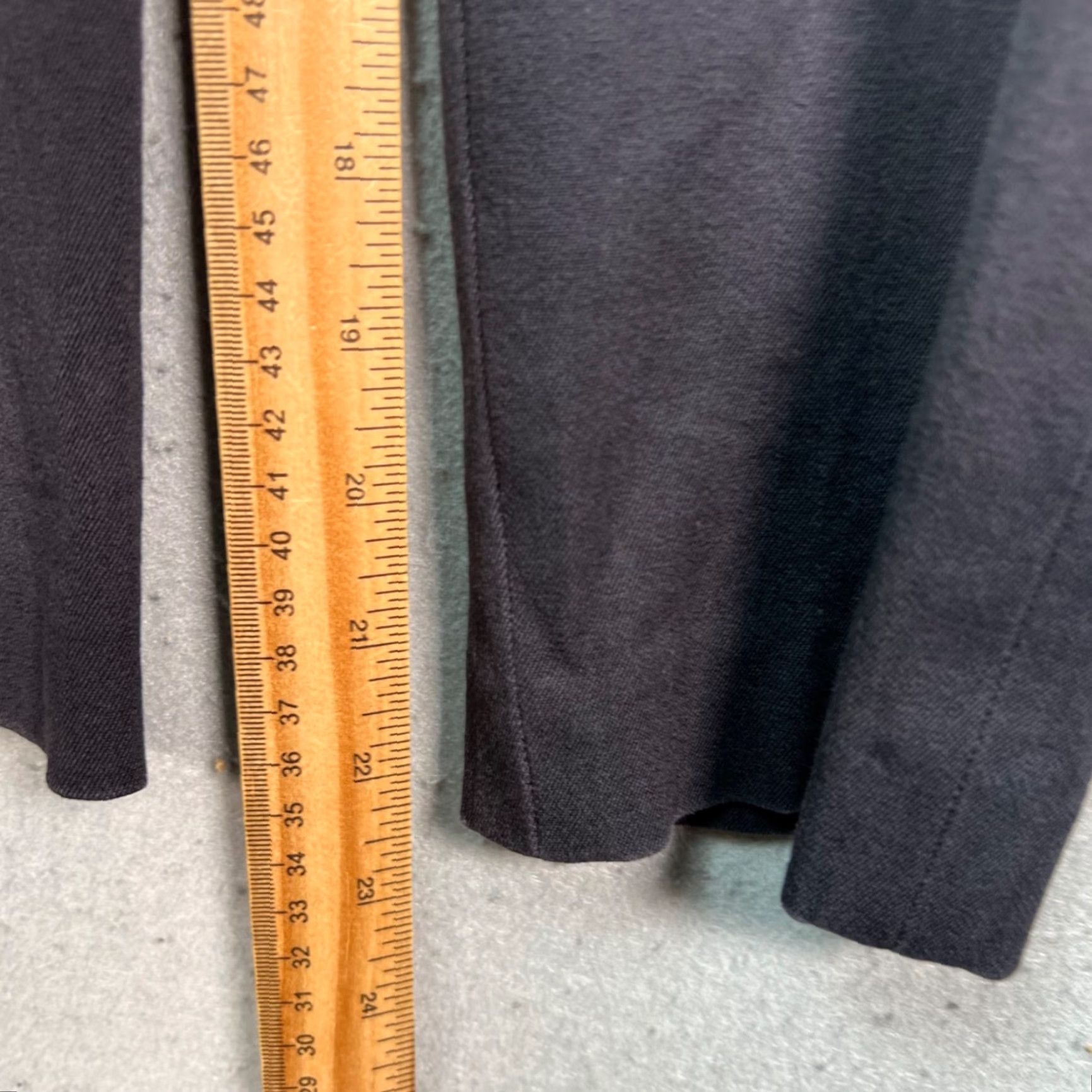 J.Crew J.CREW Womens Pants Black City Fit Stretch Straight Inseam 23 in Size 2 Modern Dress Pants Womens Size 26" / US 2 / IT 38 - 7 Thumbnail