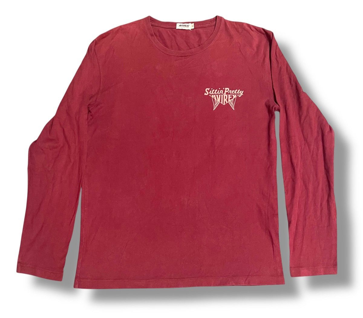 Avirex Avirex Sittin Pretty Longsleve Tshirt Size US XL / EU 56 / 4 - 2 Thumbnail