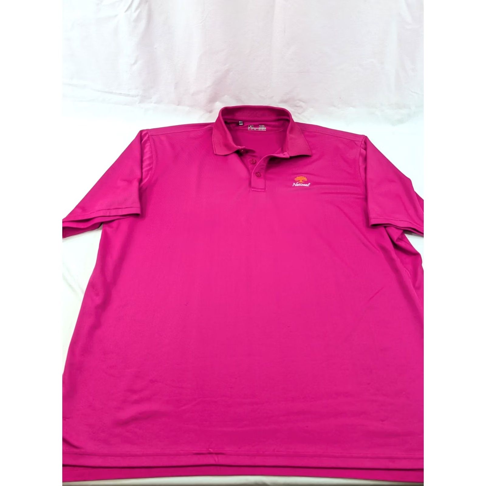 Under Armour Under Armour Short Sleeve Polo Shirt XL Performance Multicolor Pink Oak Tree National Polo Shirt Mens XL Size US XL / EU 56 / 4 - 3 Thumbnail