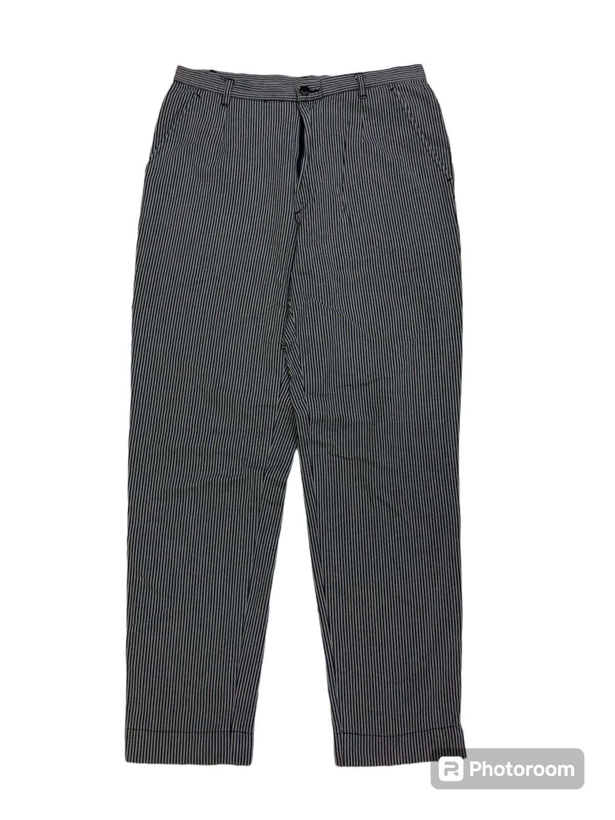 agnes b. 💥Vintage Japanese Agnes b Stripe Pant Size 28" / US 6 / IT 42 - 1 Thumbnail