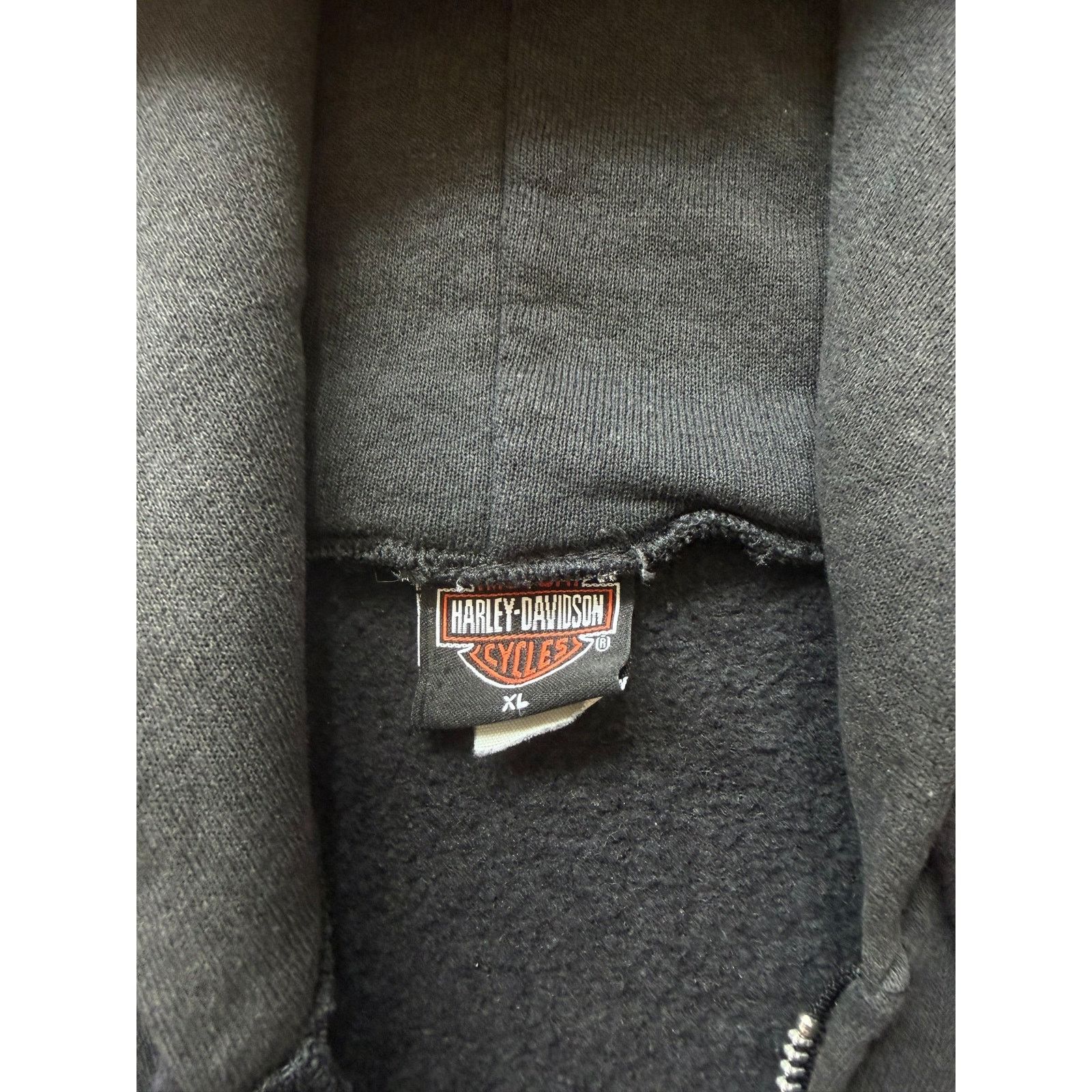 Harley Davidson Vintage Faded Harley Davidson San Diego Flame Zip Hoodie Size US XXL / EU 58 / 5 - 6 Thumbnail