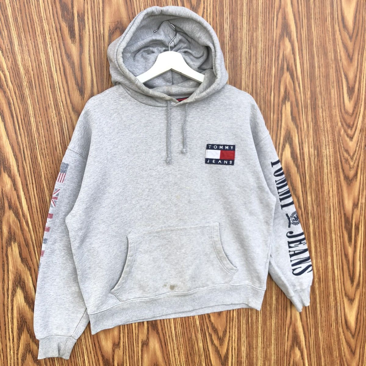 Tommy Hilfiger Vintage Tommy Jeans by Tommy Hilfiger Hoodie Size US M / EU 48-50 / 2 - 2 Thumbnail