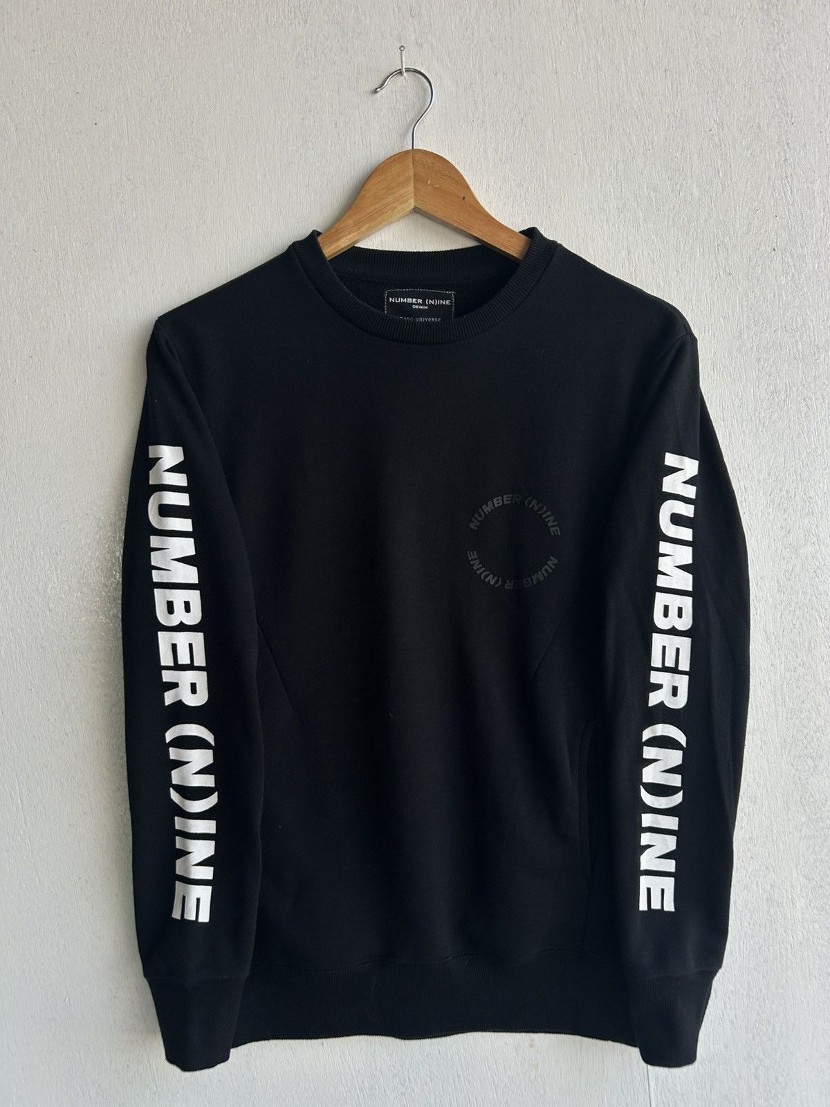 Number (N)ine Vintage number nine spellout sweatshirt Size US S / EU 44-46 / 1 - 1 Thumbnail