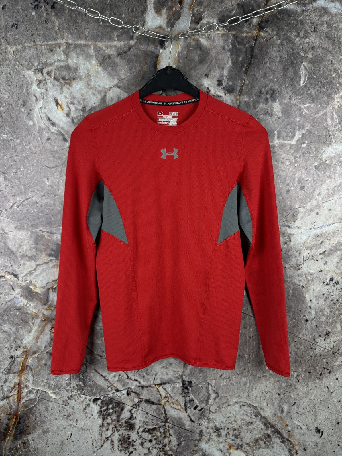 Under Armour Under Armour Men’s Compression Long Sleeve Shirt Red Size M Size US M / EU 48-50 / 2 - 1 Thumbnail