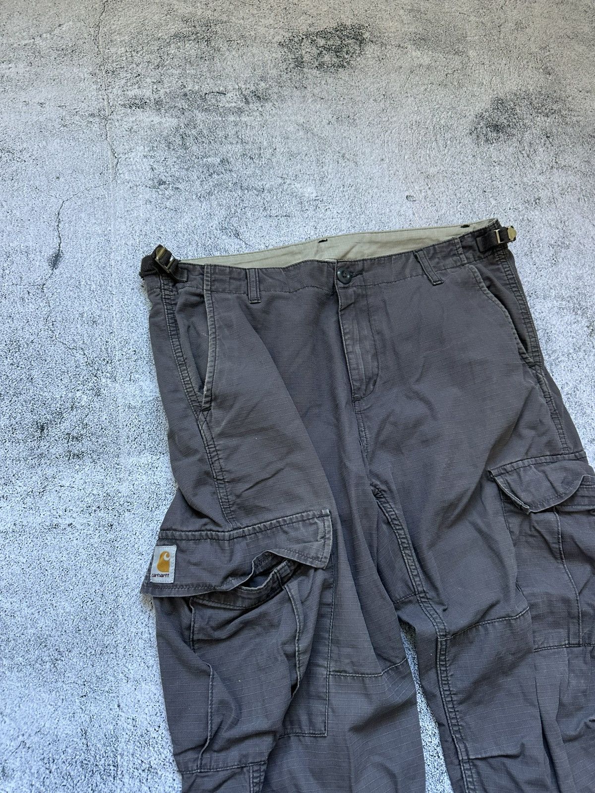 Carhartt Carhartt Cargo Aviation Pants Size 33x34 Gray Size US 33 - 7 Thumbnail