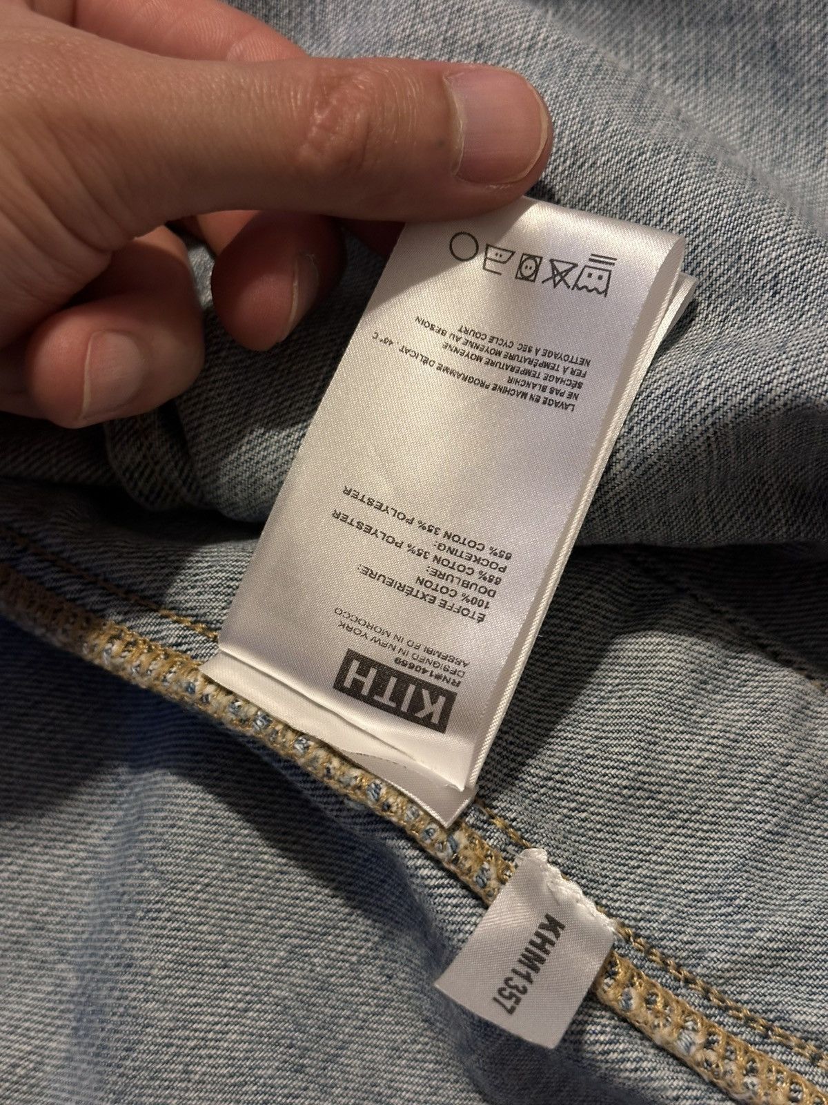 Kith Laight Denim Jacket Summit - FW 2021