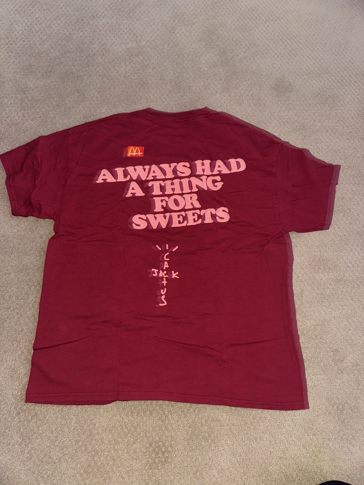 Travis Scott Travis Scott x McDonalds ‘Apple Pie’ Tee Size US L / EU 52-54 / 3 - 1 Thumbnail
