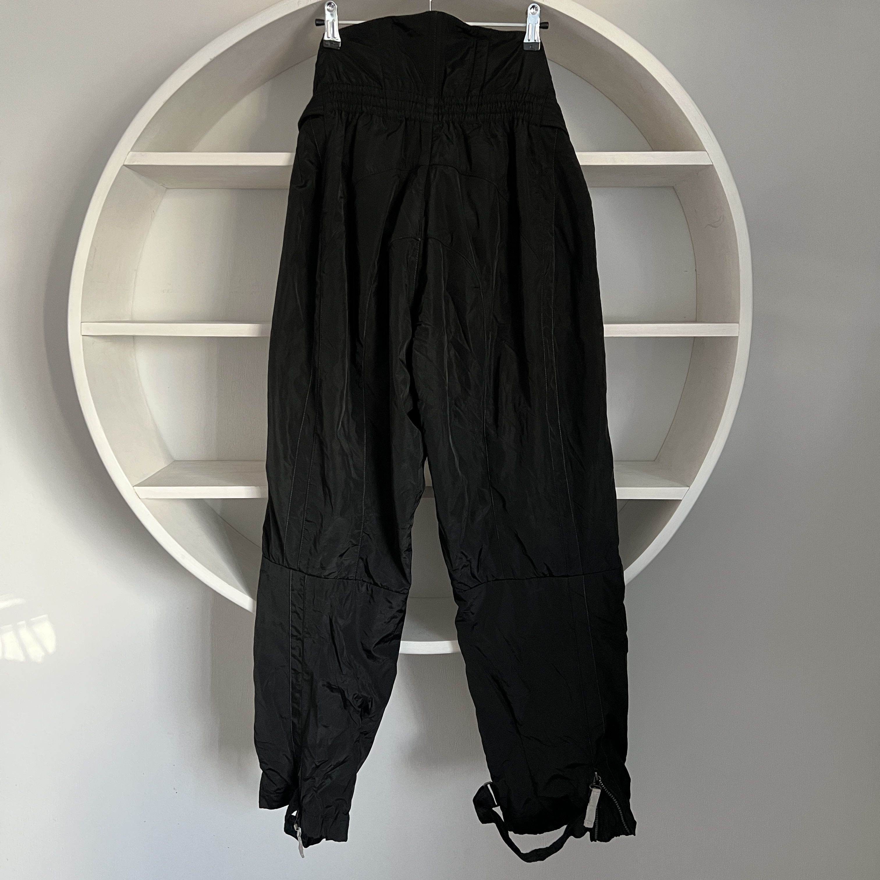 Japanese Brand Women's JET SET EXTREME Vintage Ski Black Pants Size 5 Size 31" - 3 Thumbnail