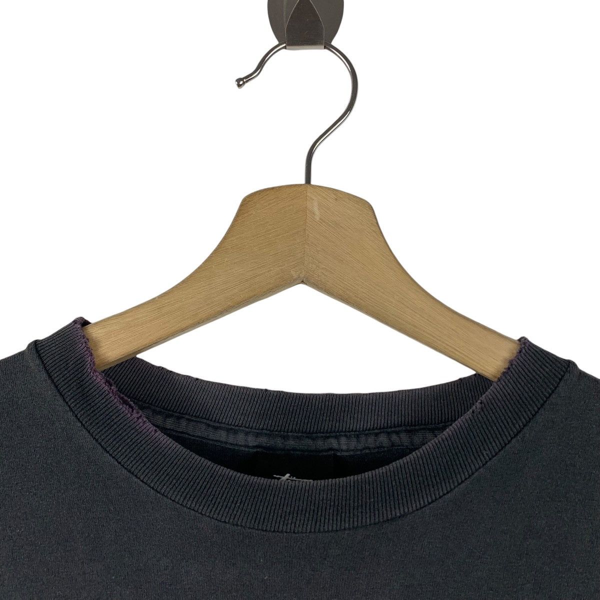 Stussy × Vintage Vintage distressed STUSSY Tour big logo tee Size US L / EU 52-54 / 3 - 5 Thumbnail
