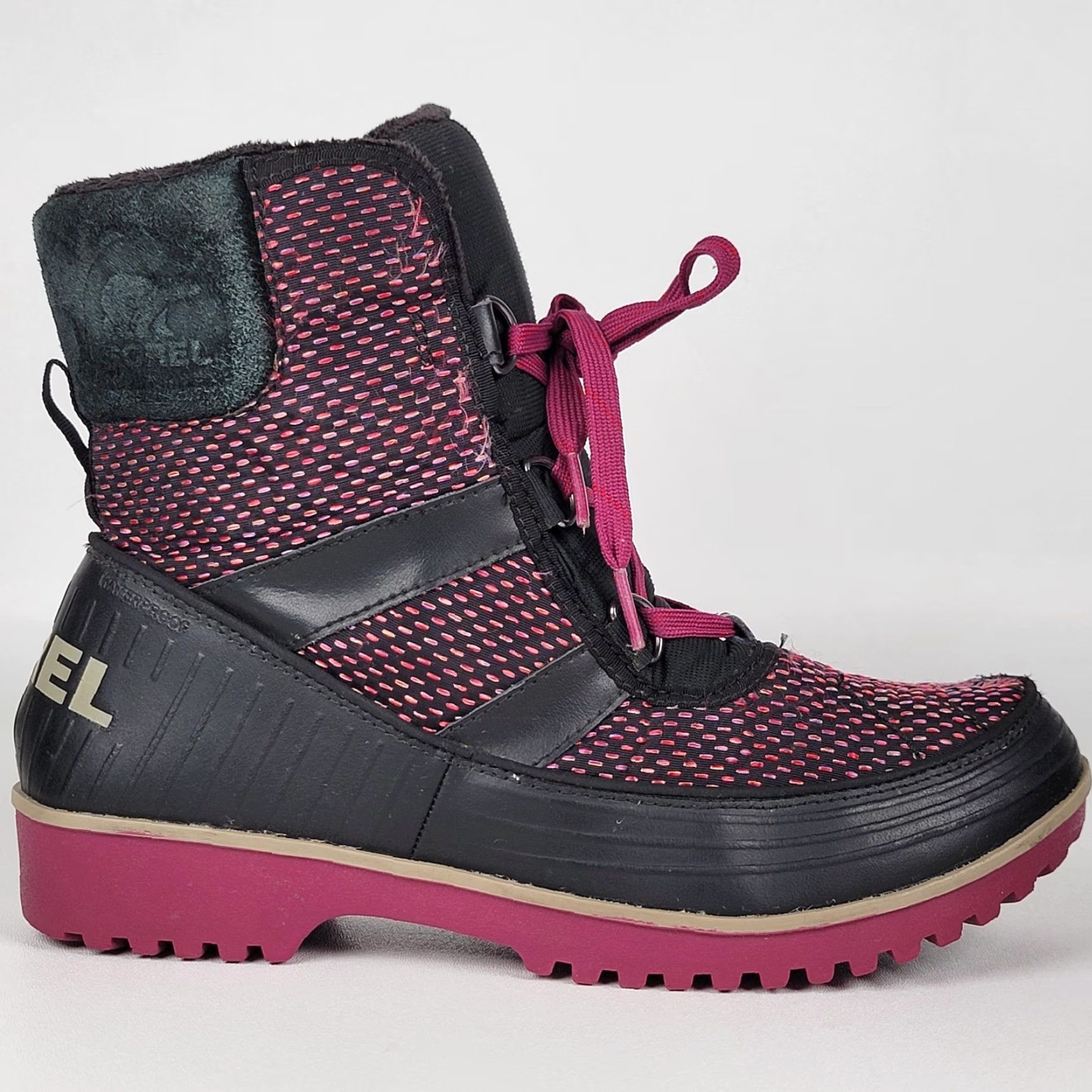 SOREL Sorel Tivoli II Women's Snow Boots Purple Fleece Lined Winter Size 10 Boots Womens Snow Boot Purple Fleece Lined Winter 10 US Size 10 UK 8 EU 41-41 Size M / US 6-8 / IT 42-44 - 3 Thumbnail