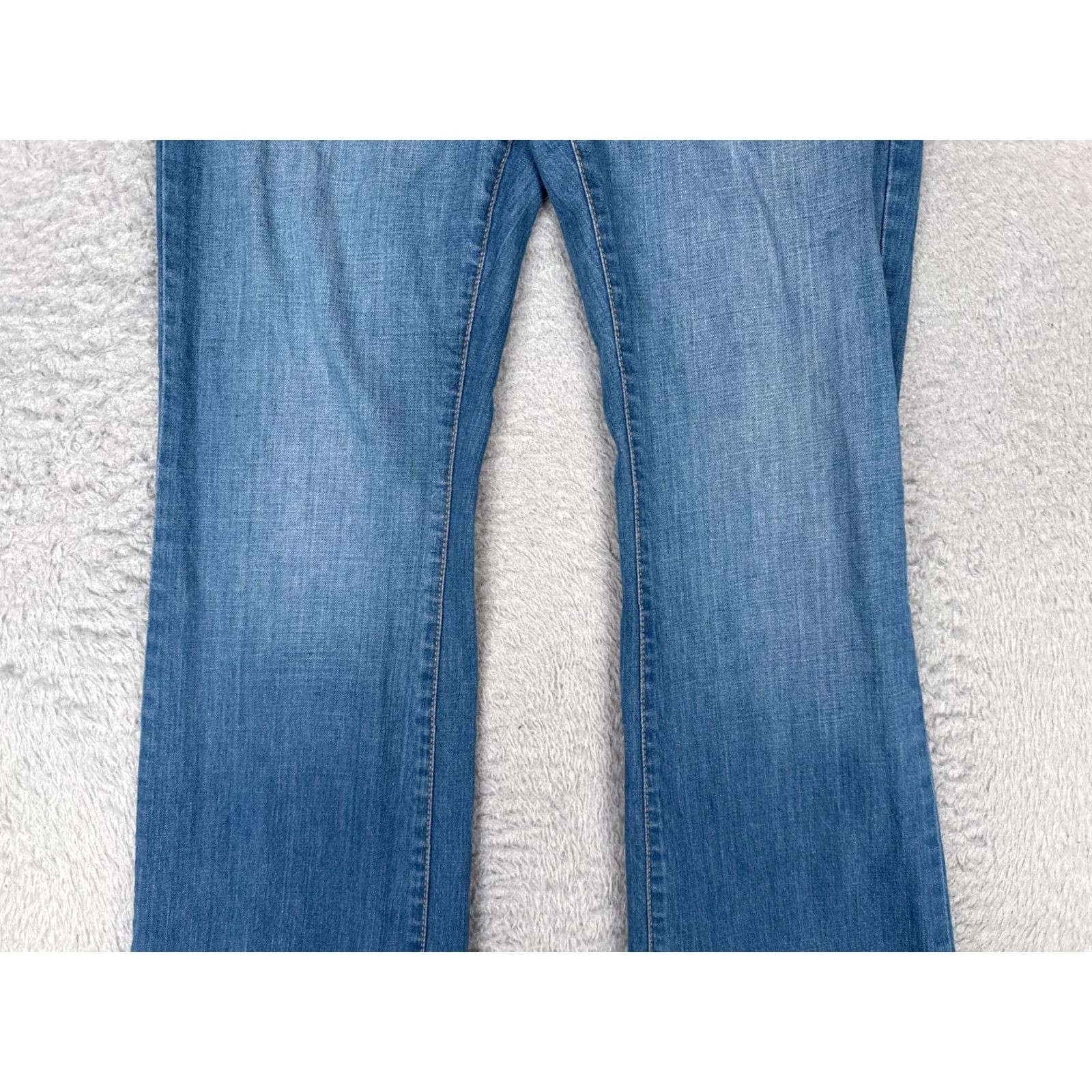 Route 66 Route 66 Jeans Juniors 9 Blue Denim True Fit Flare Mid Rise Cotton Blend 31x30 Size 30" / US 8 / IT 44 - 3 Thumbnail