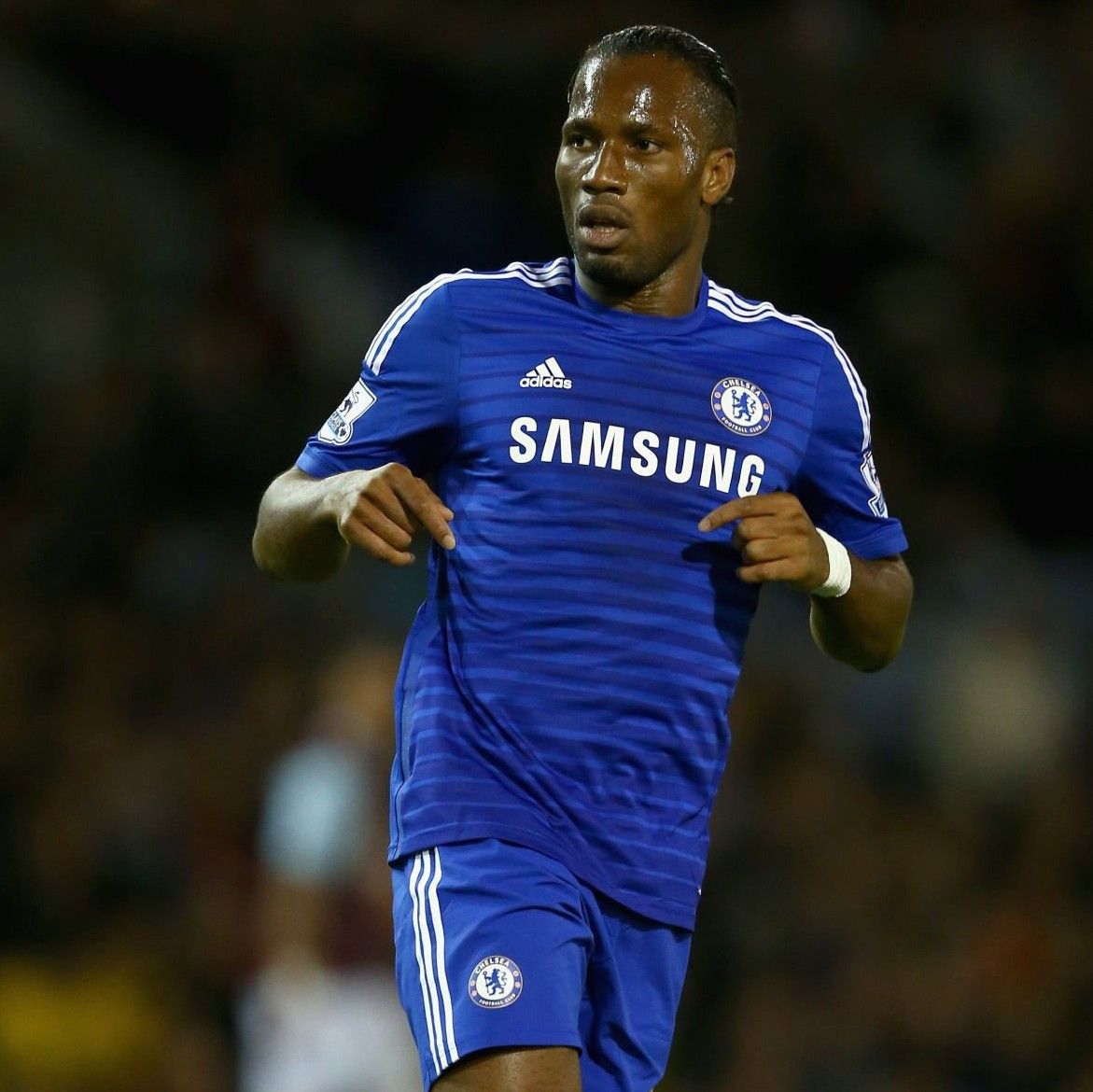 Adidas Chelsea 2014-2015 Home Jersey Didier Drogba Size US M / EU 48-50 / 2 - 11 Thumbnail