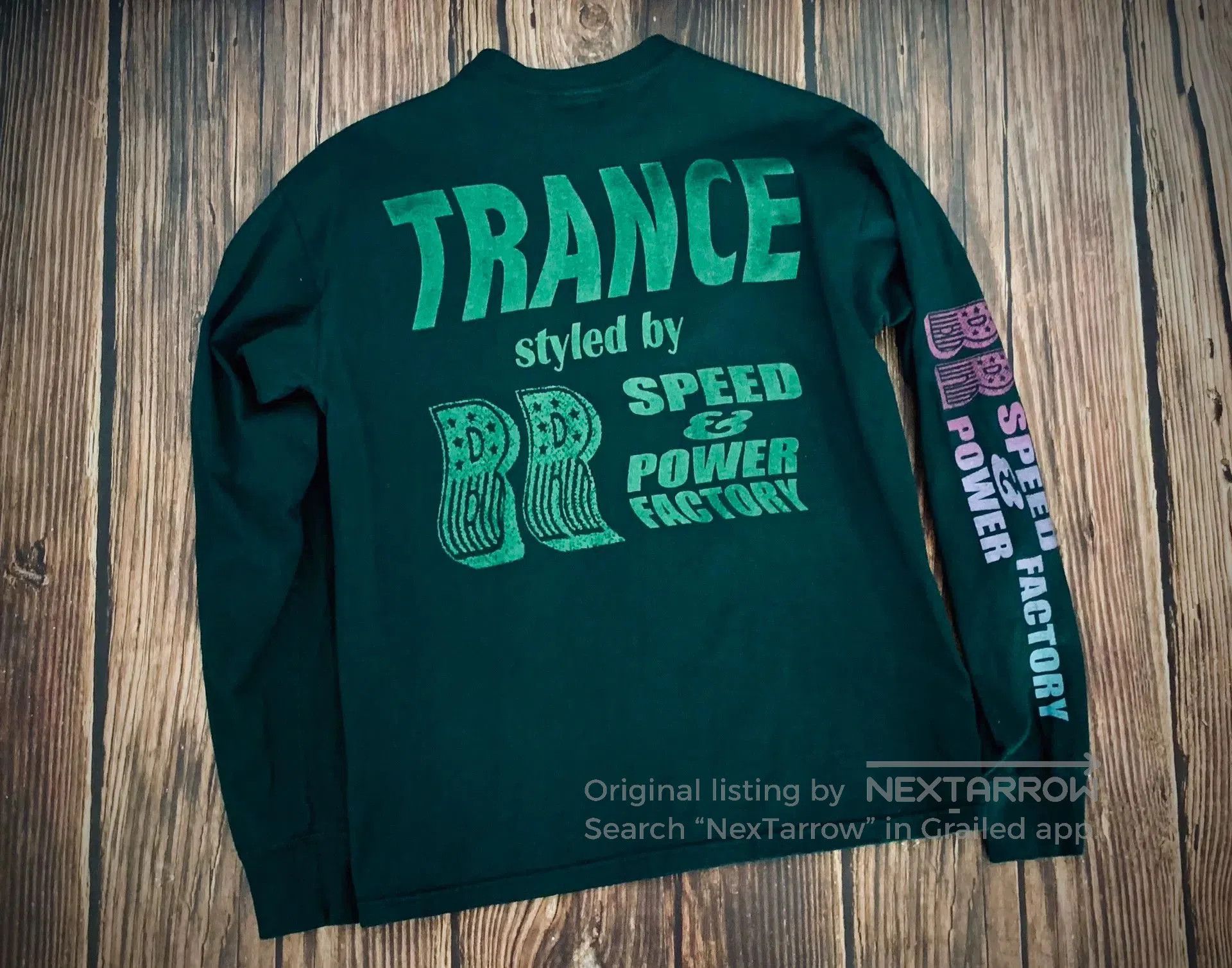 Freewheelers Bootleggers Long Sleeve Shirt in Green. Size US M / EU 48-50 / 2 - 2 Thumbnail