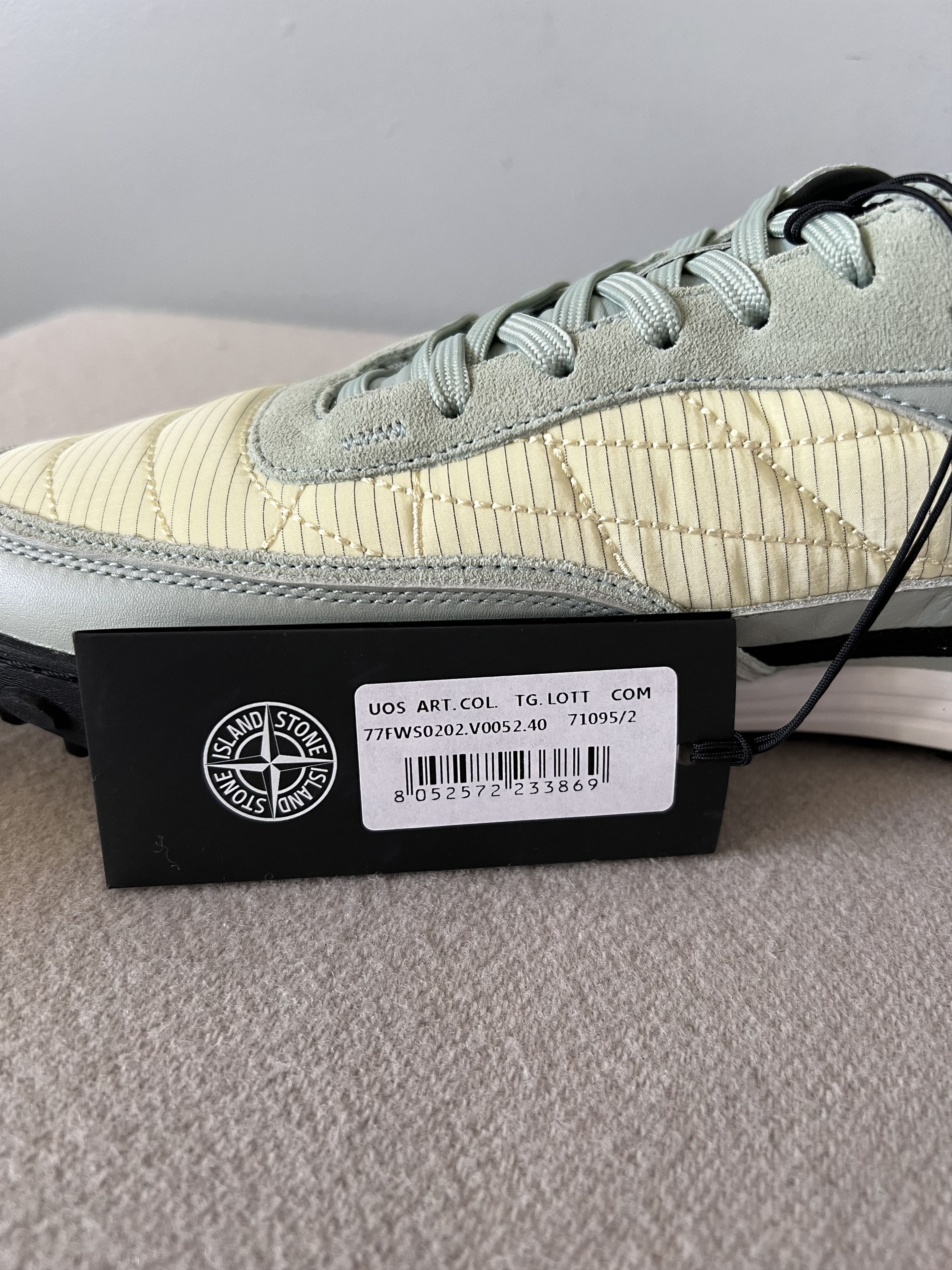 Stone Island Stone Island Football Sneakers in Green Size US 7.5 / EU 40-41 - 8 Thumbnail
