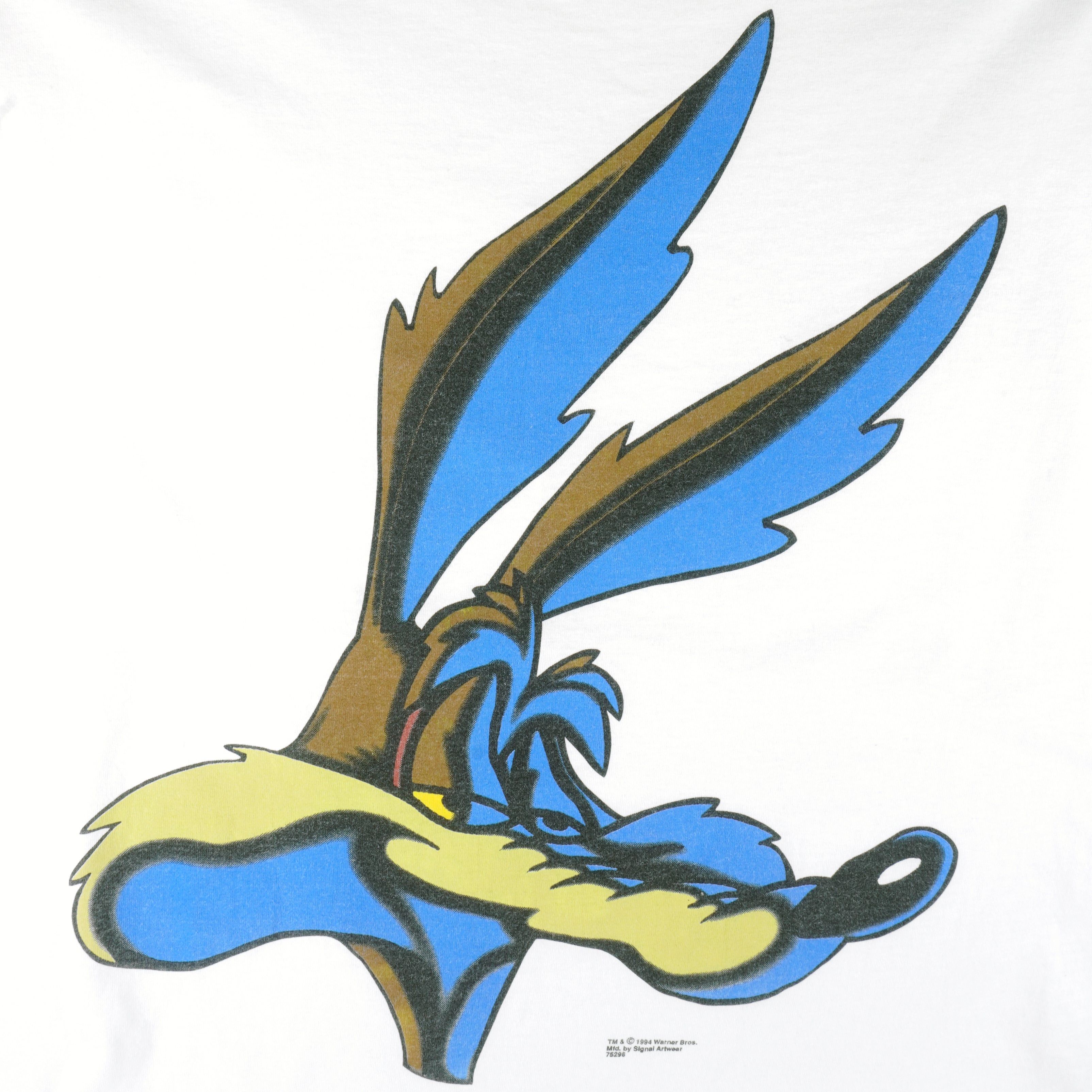 Vintage Looney Tunes (Signal) - Wile E Coyote T-Shirt 1994 Size US L / EU 52-54 / 3 - 3 Thumbnail