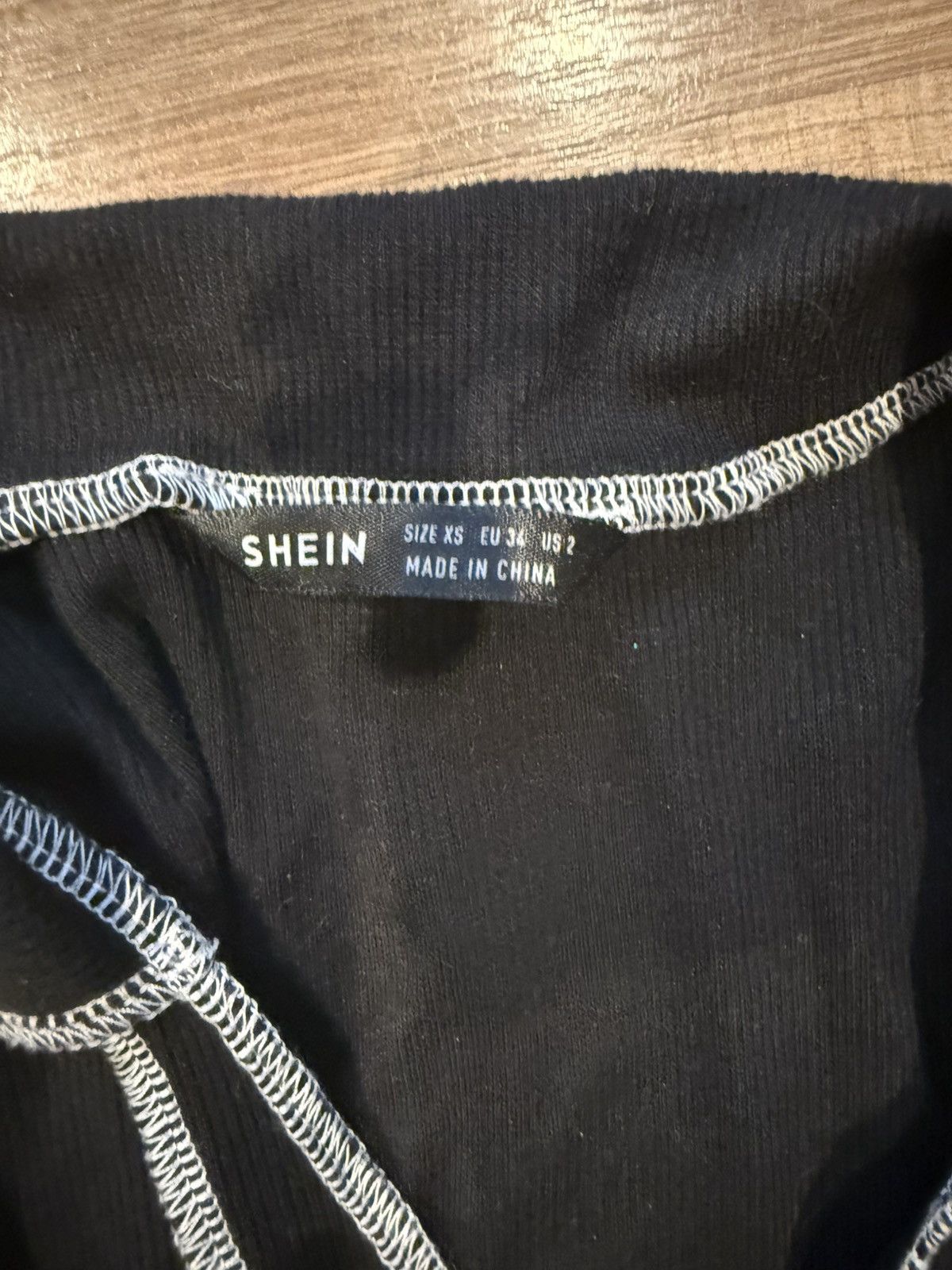 Other Black Collard Crop top Size XS / US 0-2 / IT 36-38 - 2 Thumbnail