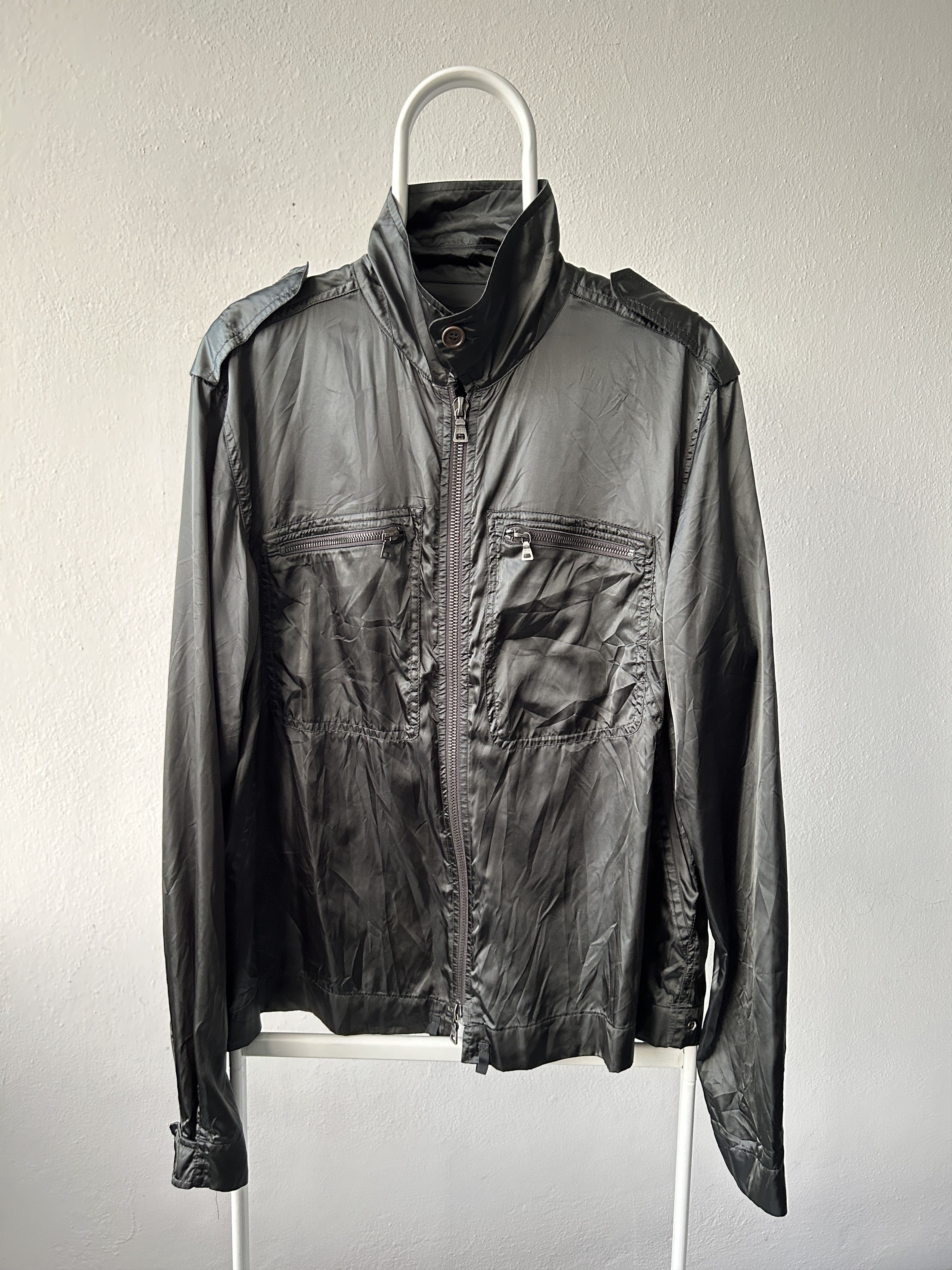 Prada Archive 2002-2005 Prada sport light nylon zip overshirt Size US XL / EU 56 / 4 - 3 Thumbnail