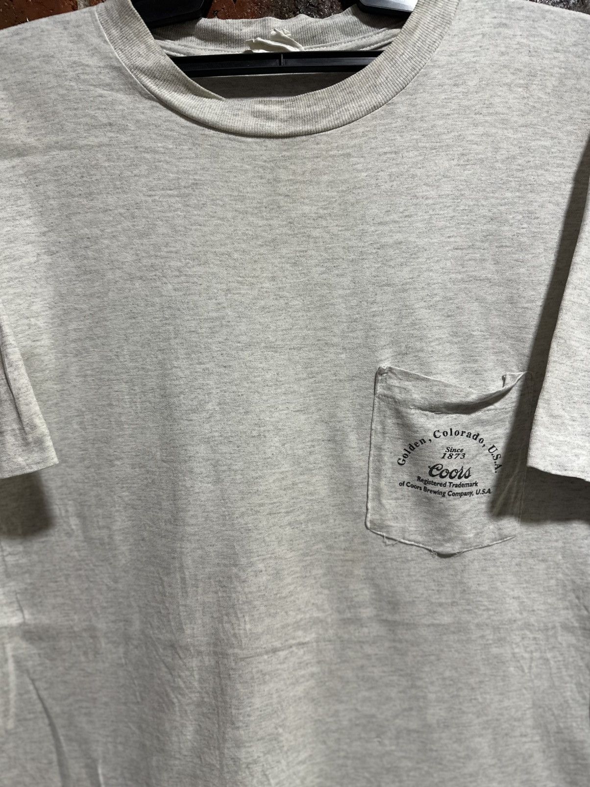 Sears Vintage Coors Pocket Tee Size US L / EU 52-54 / 3 - 11 Thumbnail