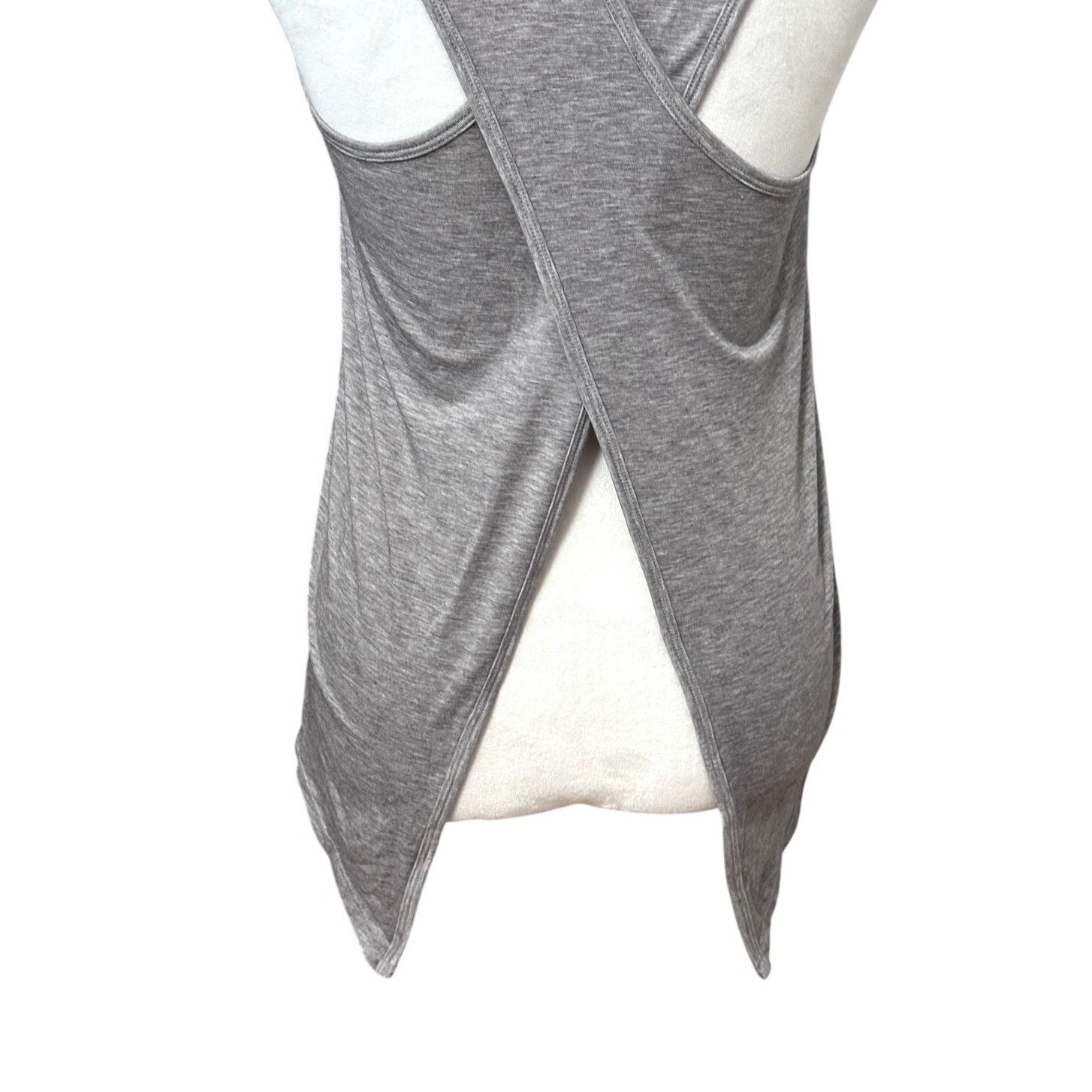 Other Athleta Tank Top Wrap Keyhole Back Sleeveless Gray XXS Size XXS / US 00 / IT 34 - 6 Thumbnail