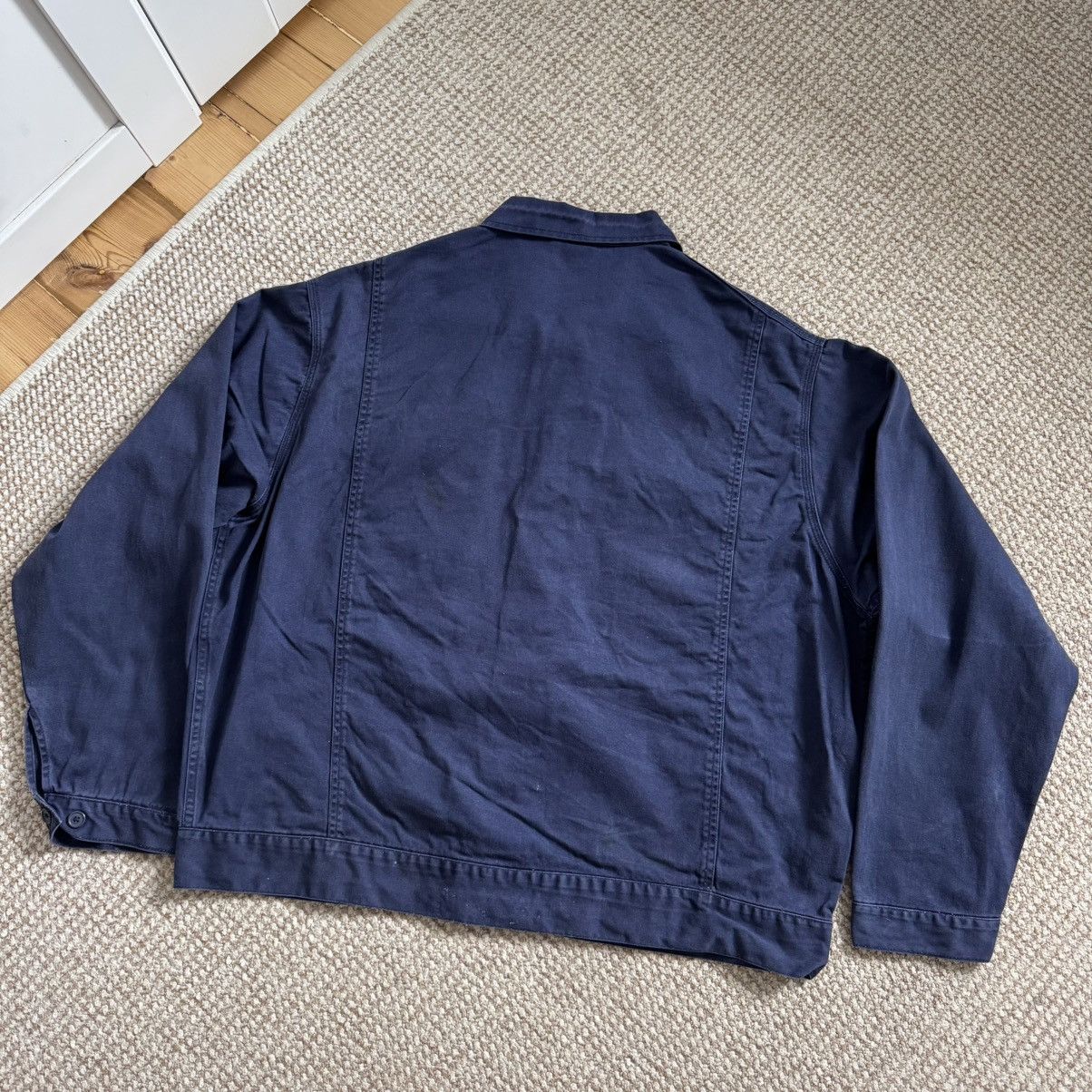 Le Laboureur Vintage washed vintage French works boxy fit jacket Size US XL / EU 56 / 4 - 8 Thumbnail