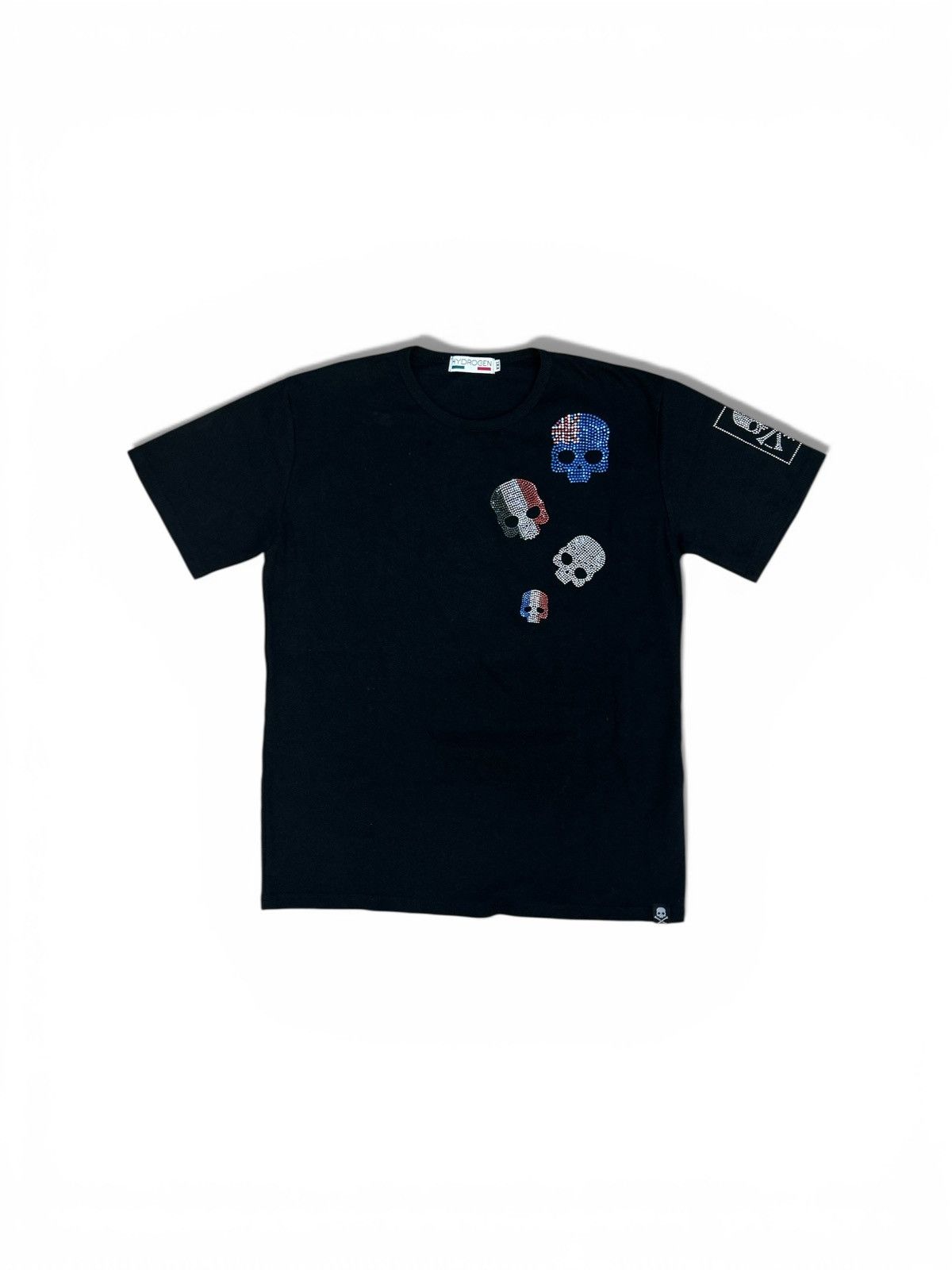 If Six Was Nine Hydrogen "Multi-Nation" Crystal Skull Tee Size US M / EU 48-50 / 2 - 1 Thumbnail