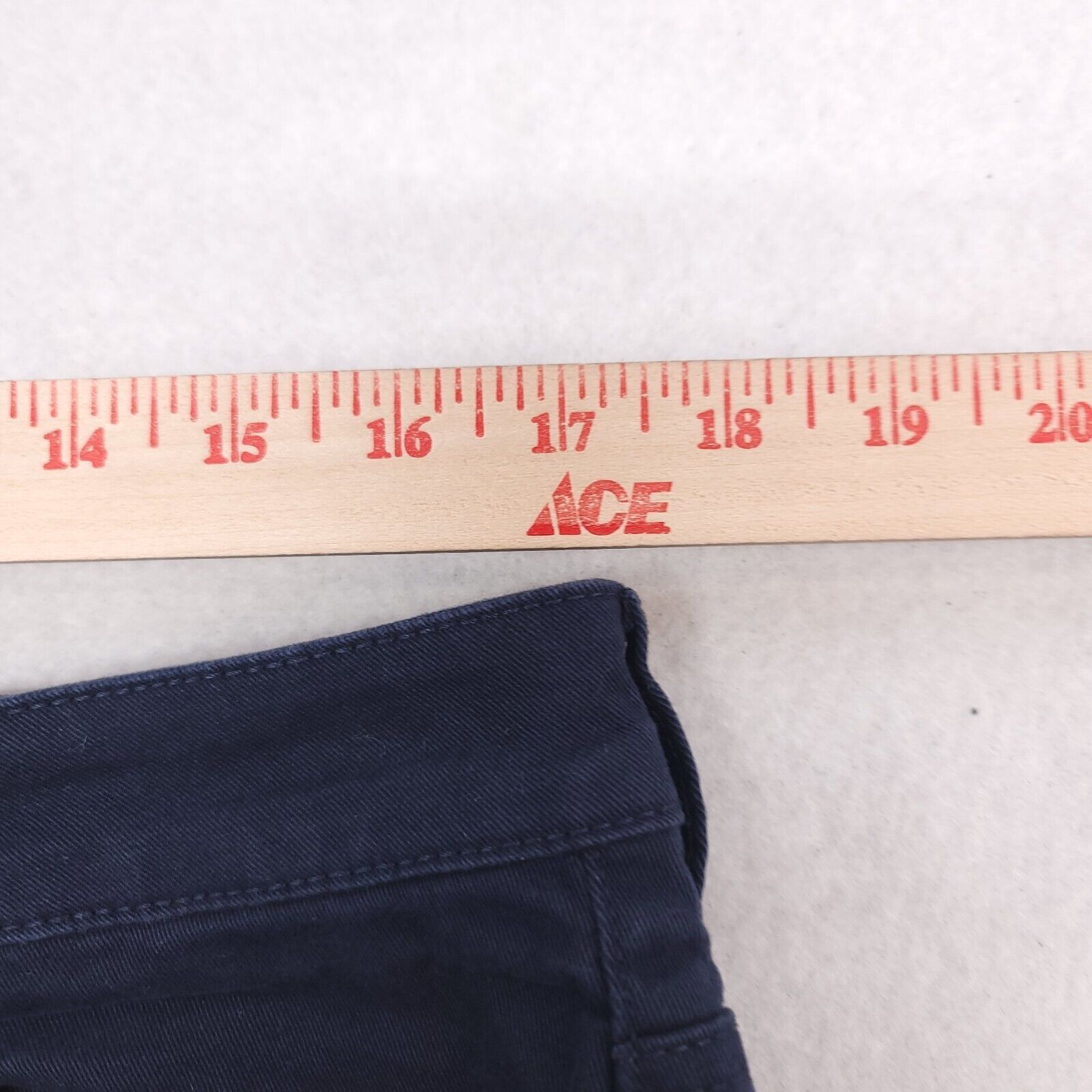 H&M H&M Casual Button Zip Chino Short Shorts Womens Size 14 Blue Size 36" / US 14 / IT 50 - 6 Thumbnail