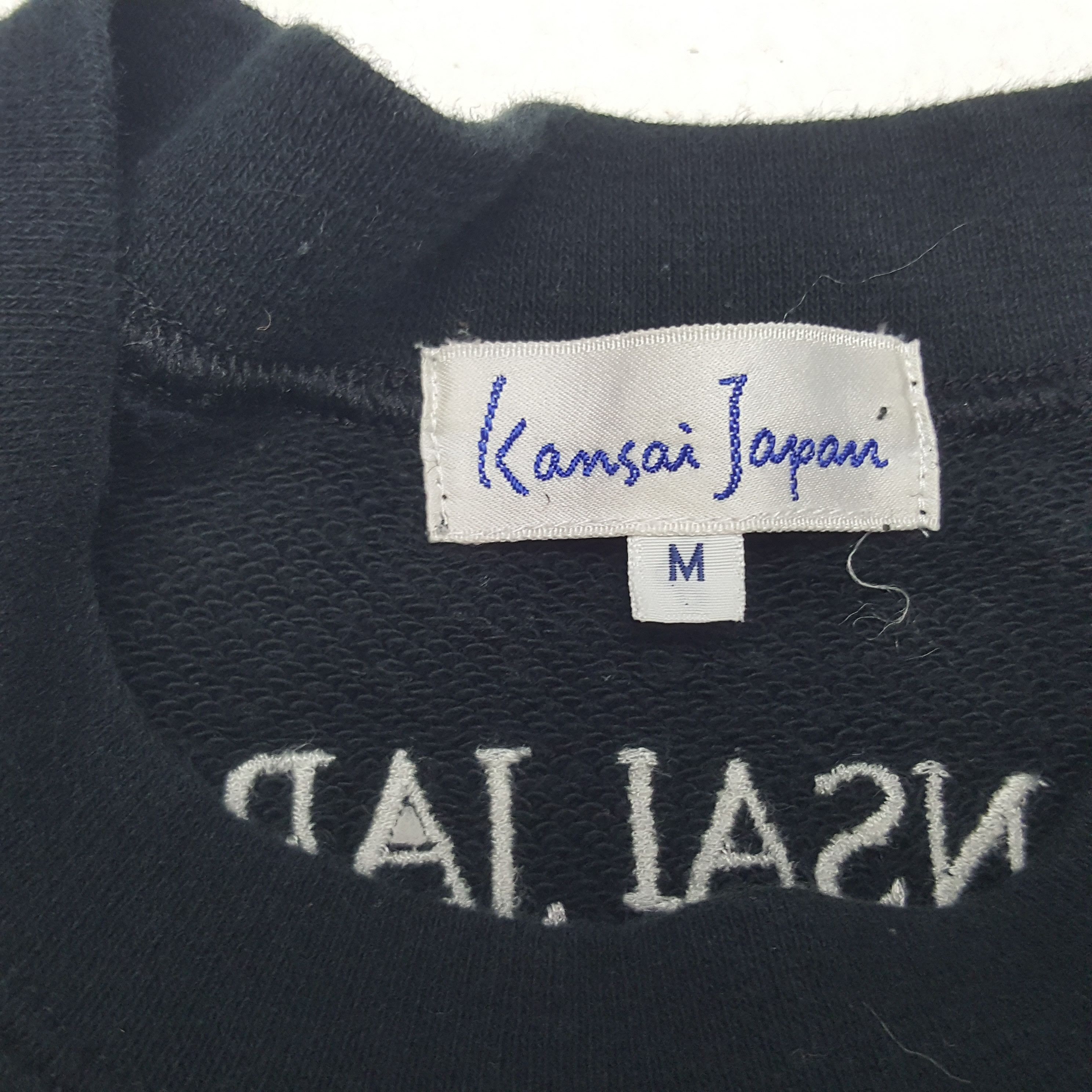 Kansai Yamamoto × Vintage Vintage Kansai Japan Big Logo Spell Out Sweatshirt Size US S / EU 44-46 / 1 - 5 Thumbnail
