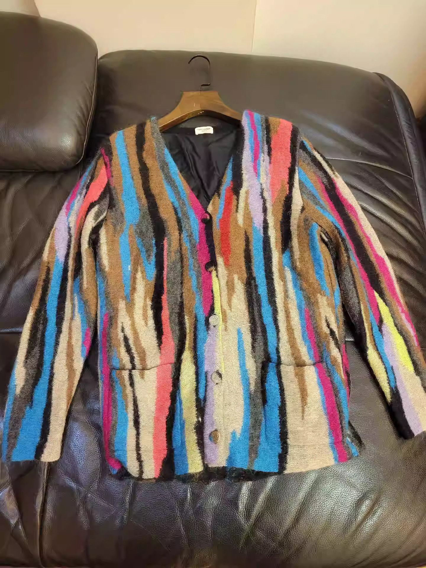 Ysl rainbow sweater sale